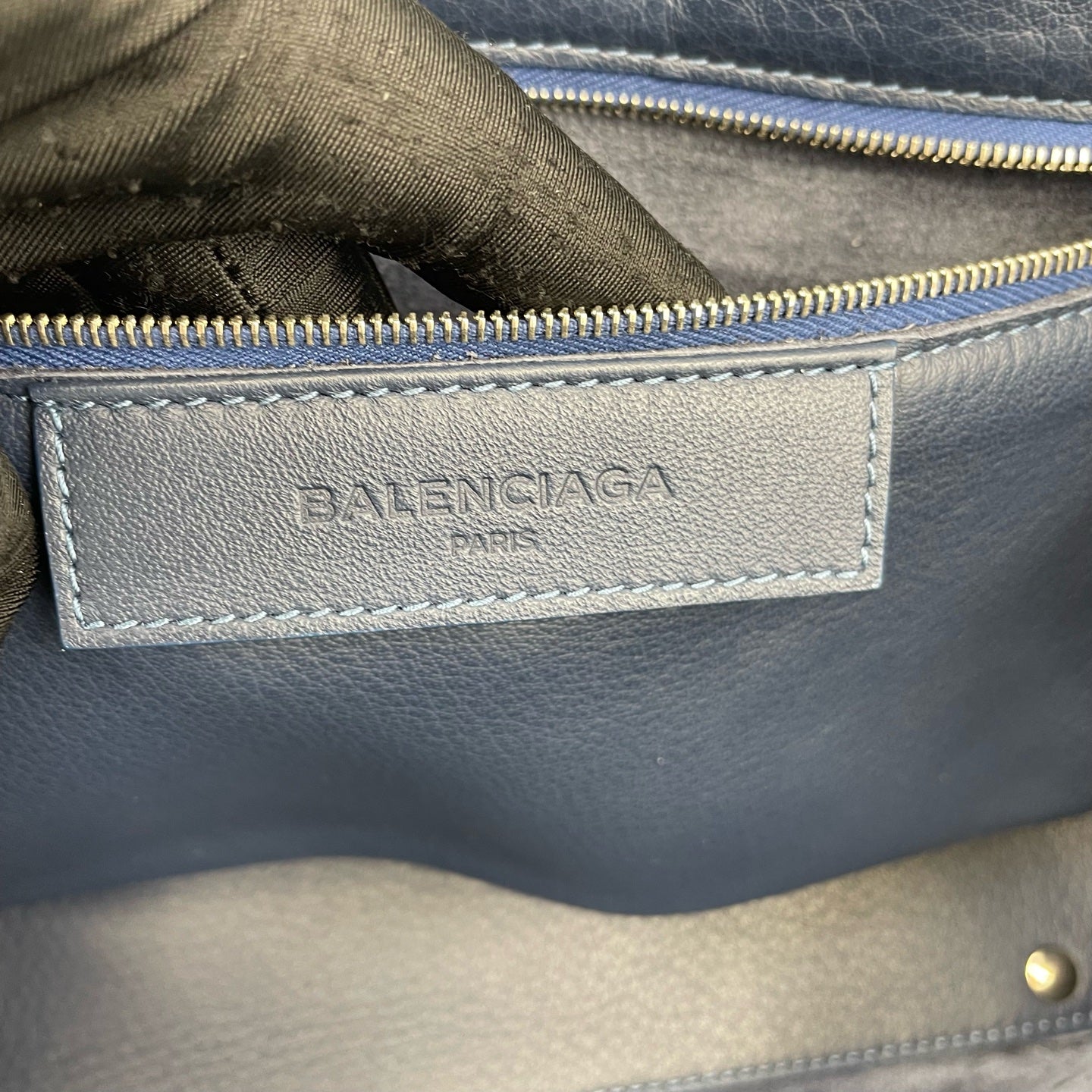 Balenciaga - City - Leather - Blue - (medium)