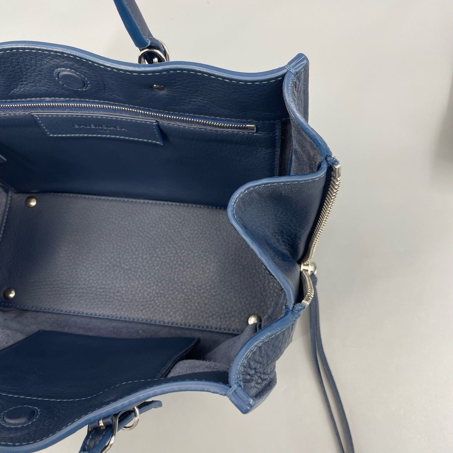Balenciaga - City - Leather - Blue - (medium)