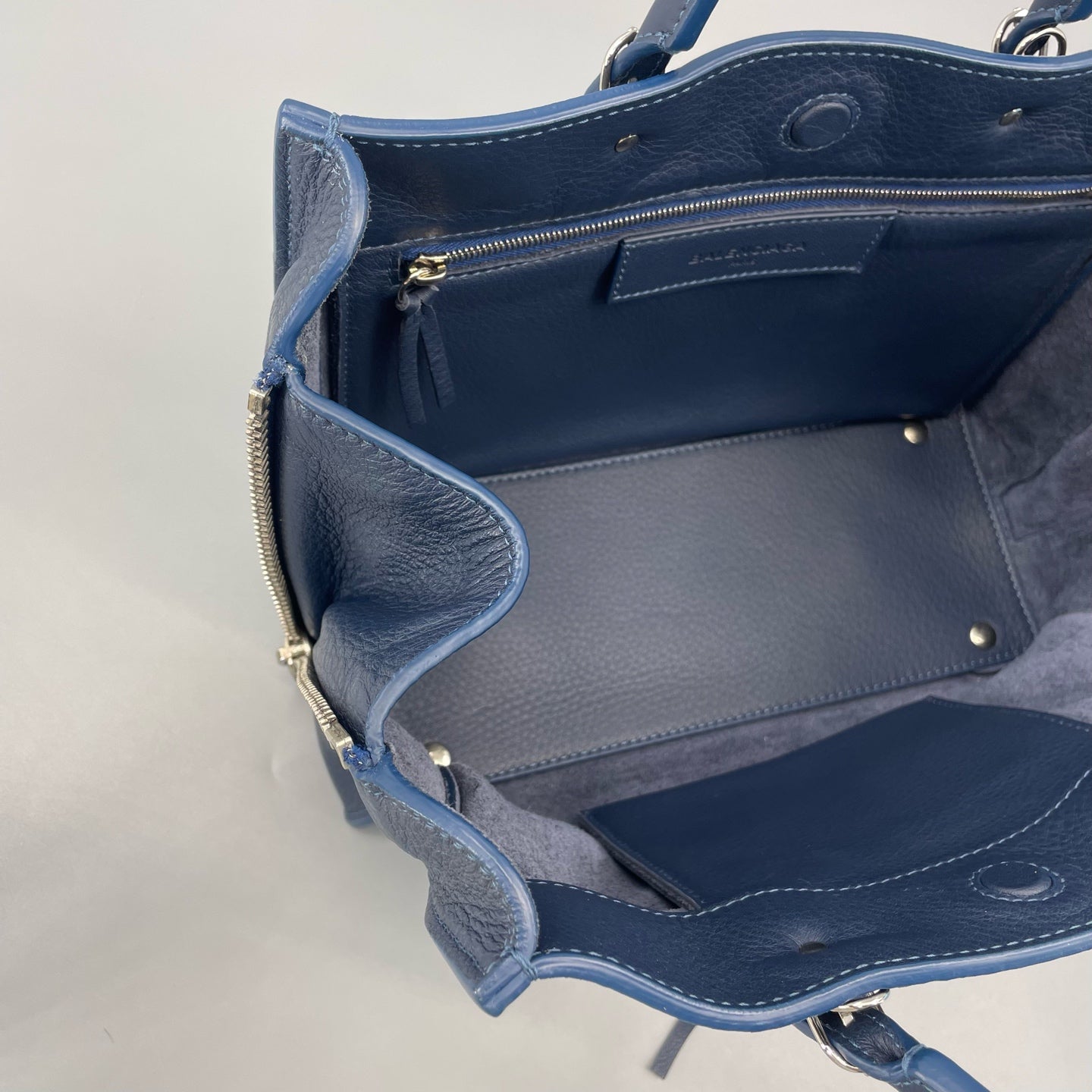 Balenciaga - City - Leather - Blue - (medium)