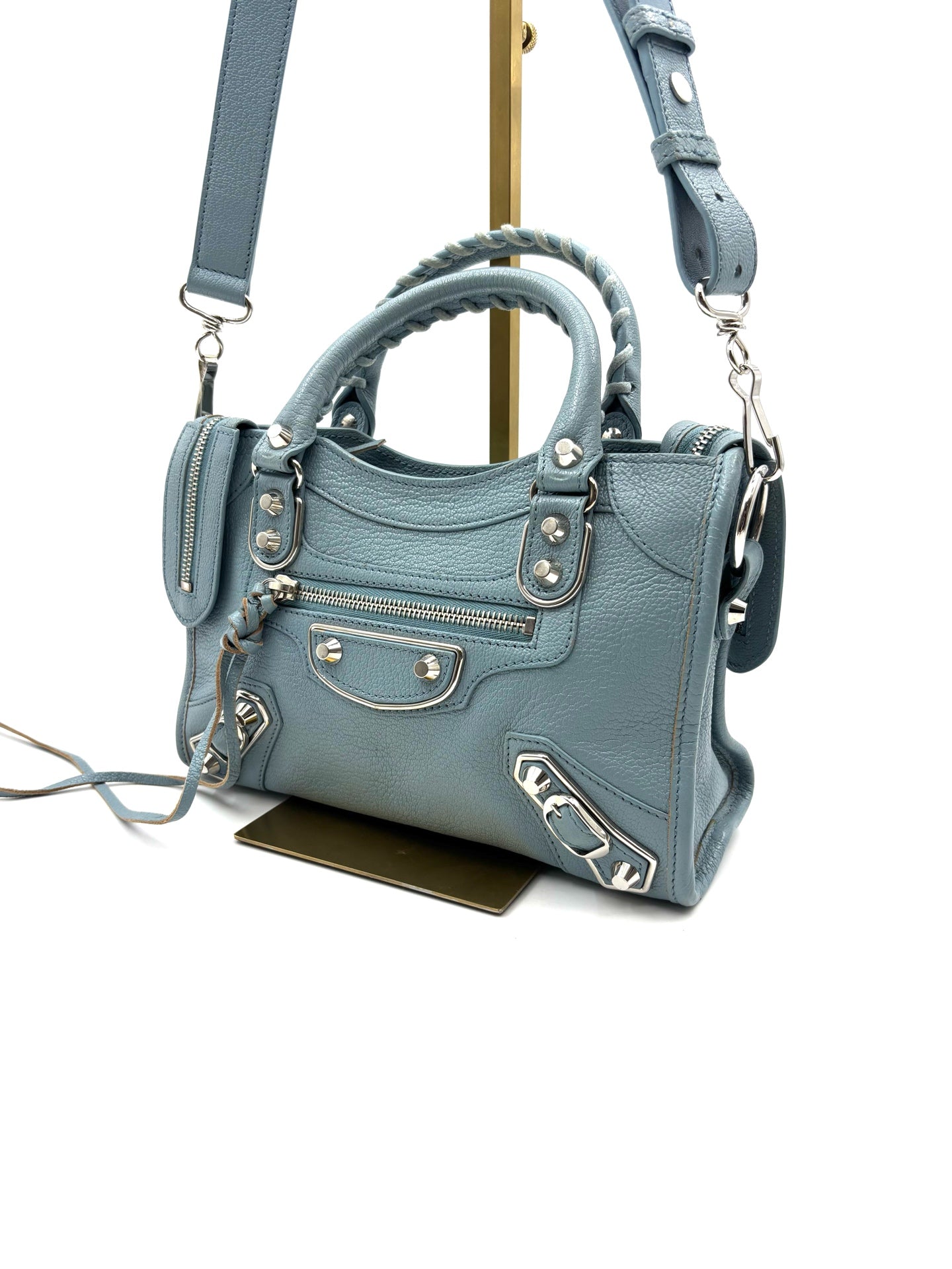 Balenciaga - City - Leather - Blue - (mini)