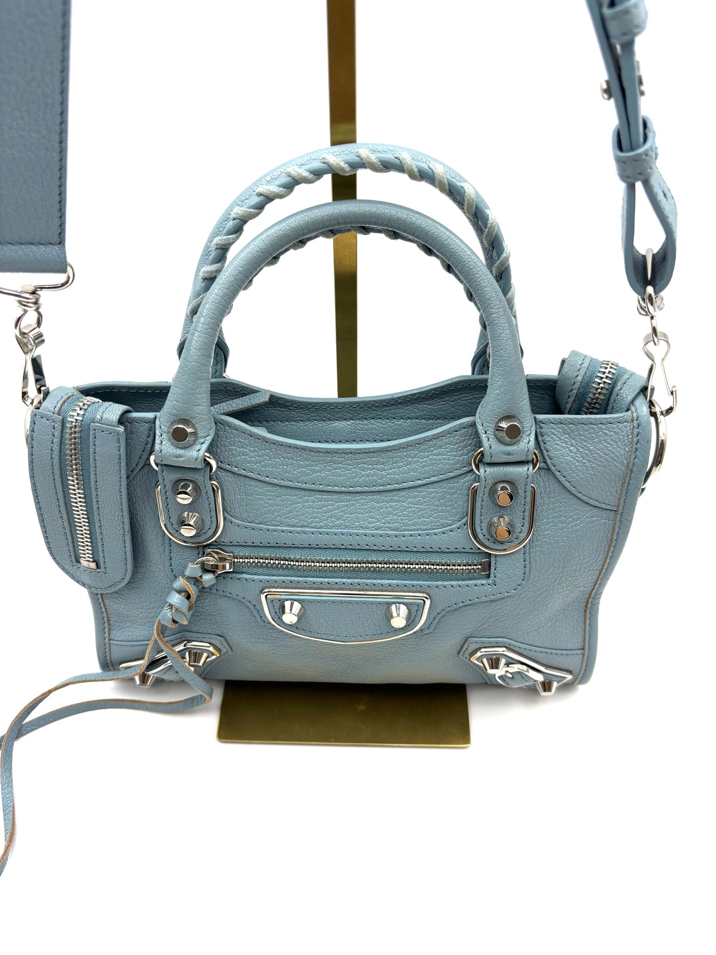 Balenciaga - City - Leather - Blue - (mini)