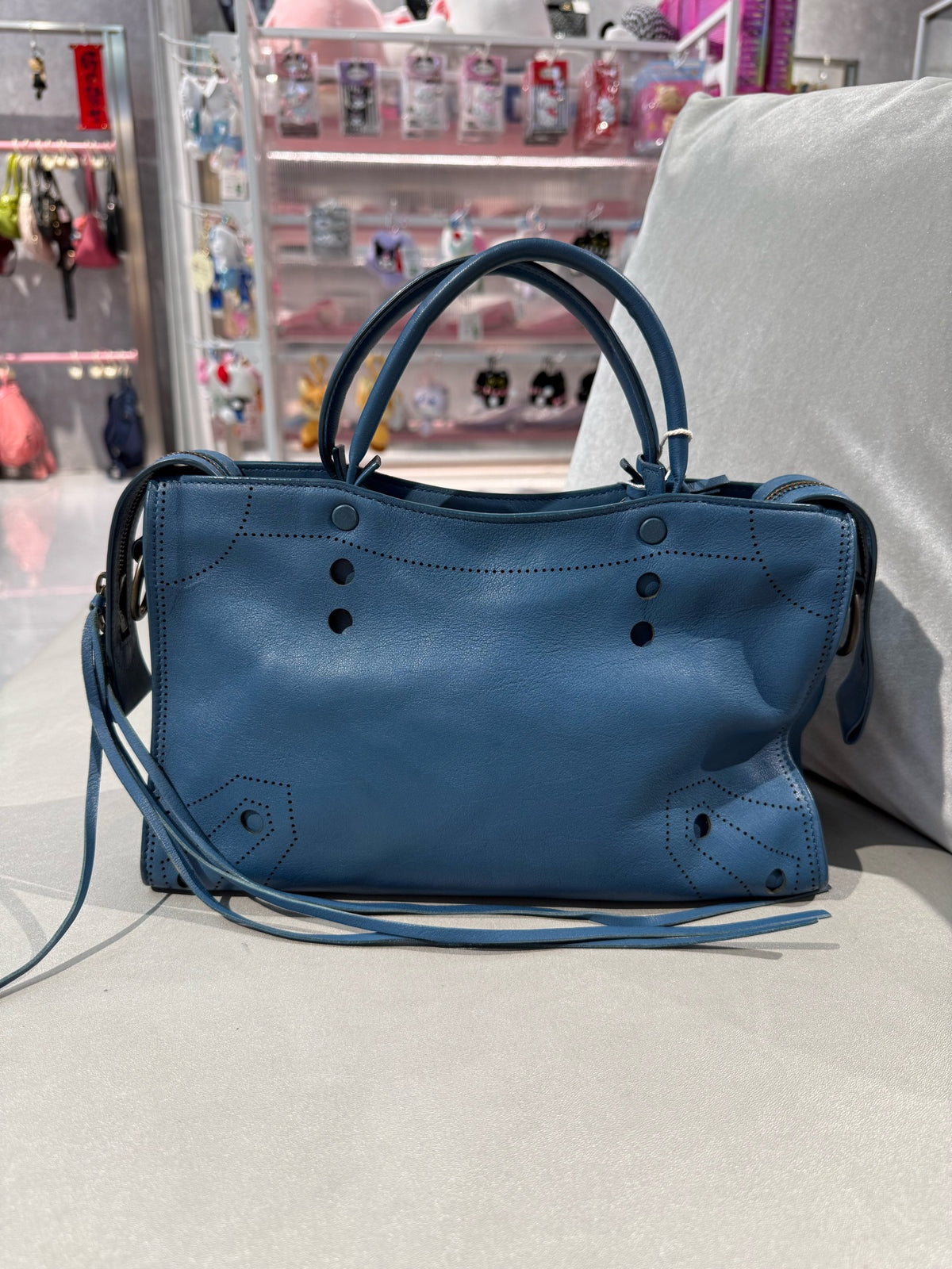Balenciaga - City - Leather - Blue - (small)
