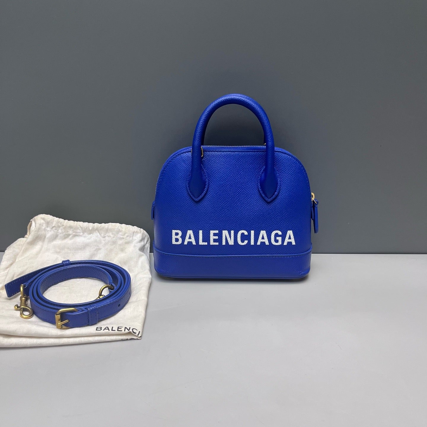 Balenciaga - City - Leather - Blue - (small)