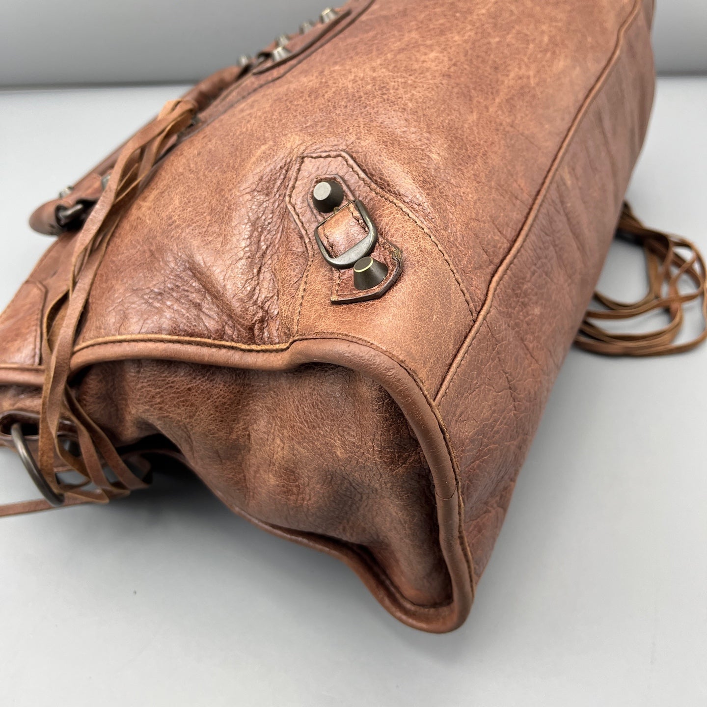 Balenciaga - City - Leather - Brown - (large)