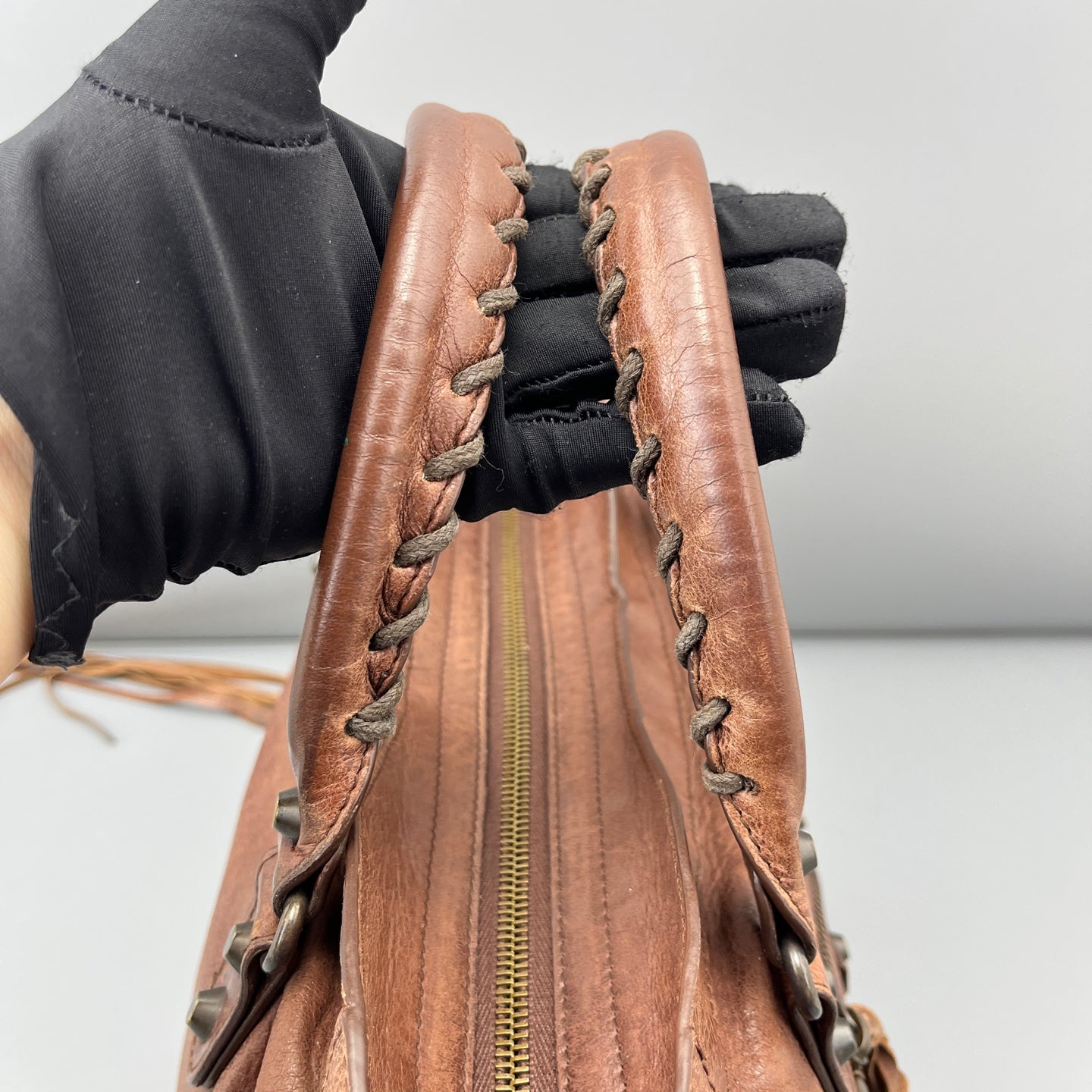 Balenciaga - City - Leather - Brown - (large)