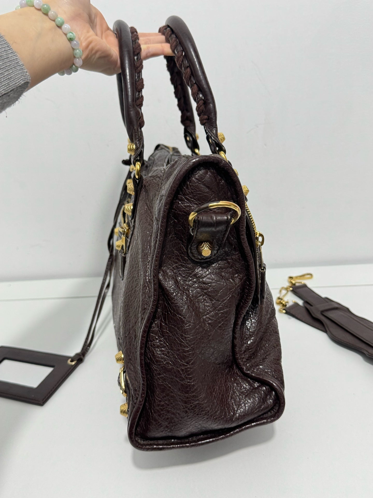 Balenciaga - City - Leather - Brown - (medium)