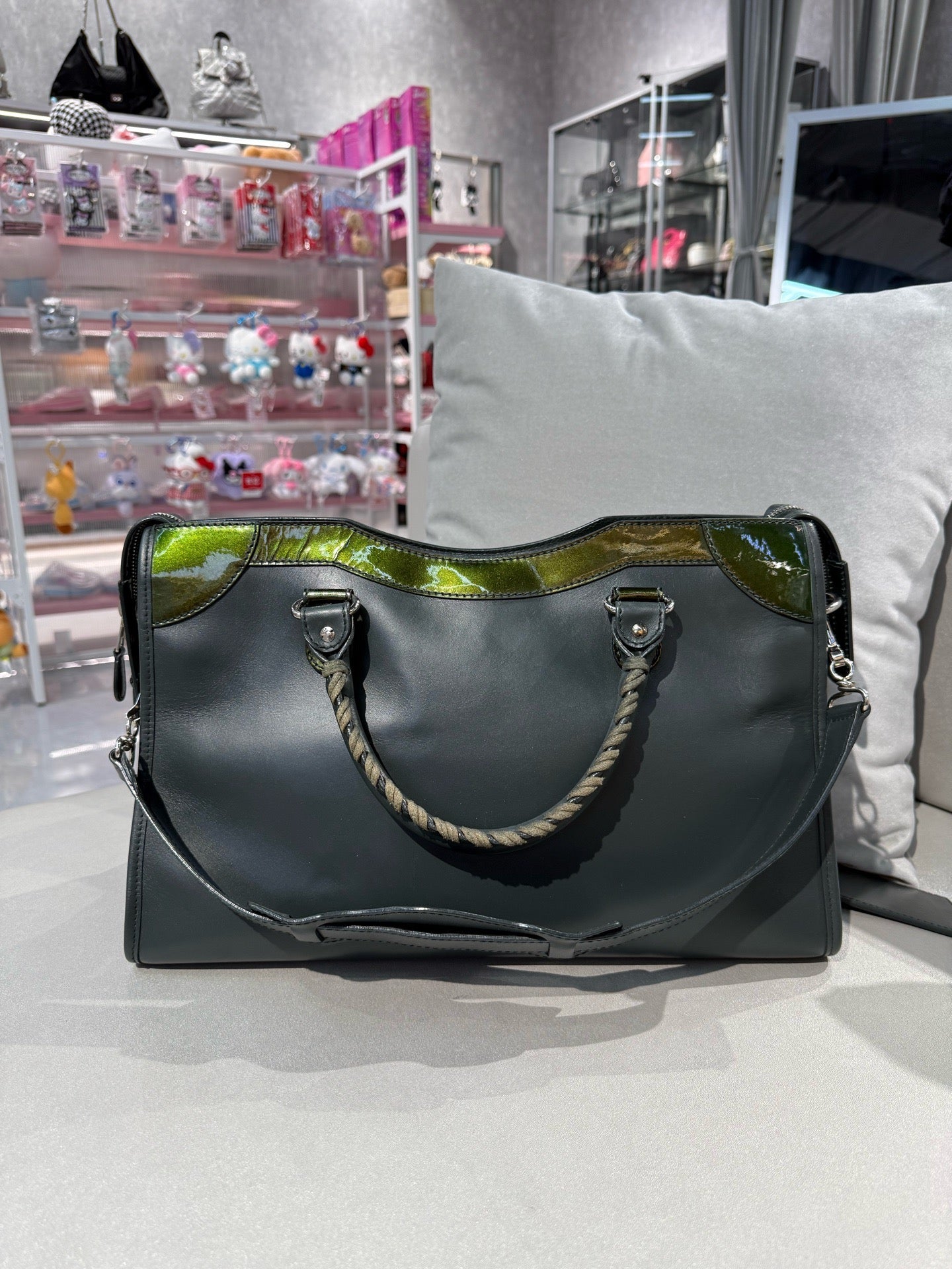 Balenciaga - City - Leather - Green - (medium)
