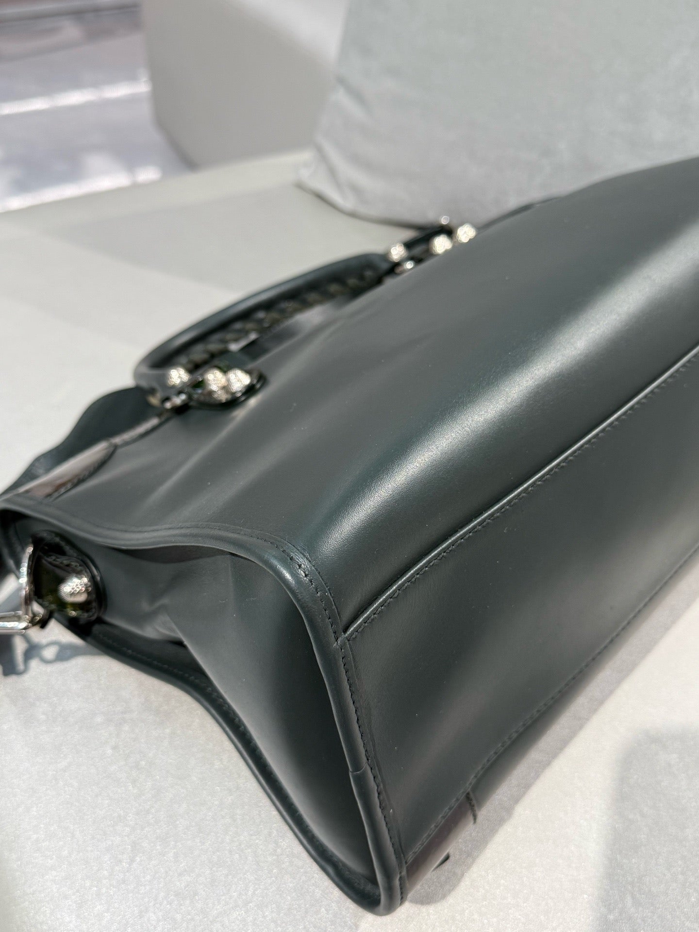 Balenciaga - City - Leather - Green - (medium)