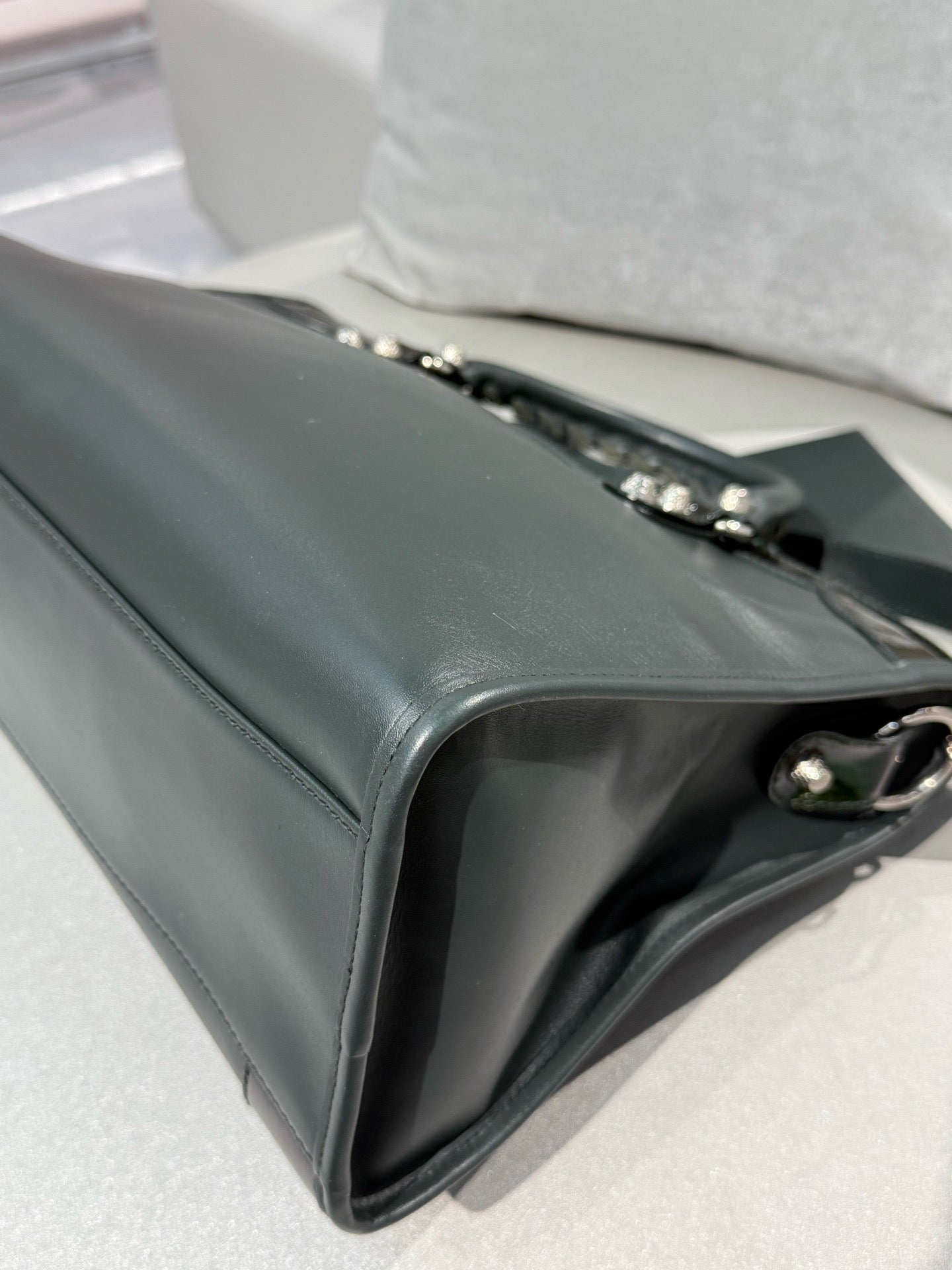 Balenciaga - City - Leather - Green - (medium)
