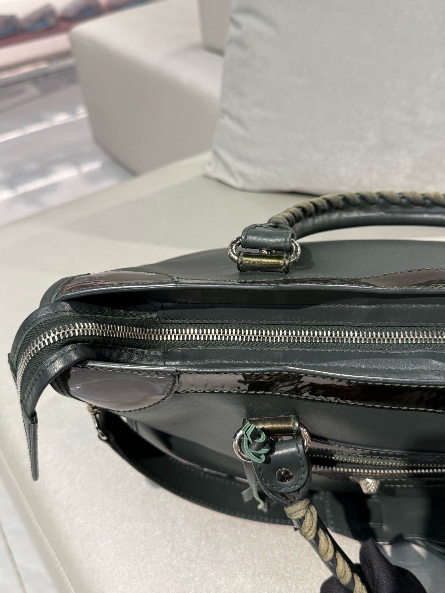 Balenciaga - City - Leather - Green - (medium)