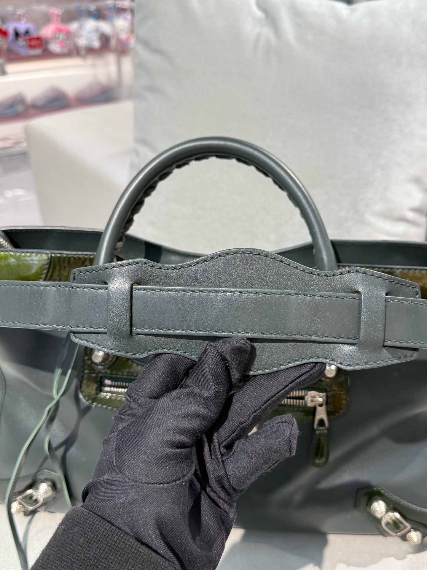 Balenciaga - City - Leather - Green - (medium)