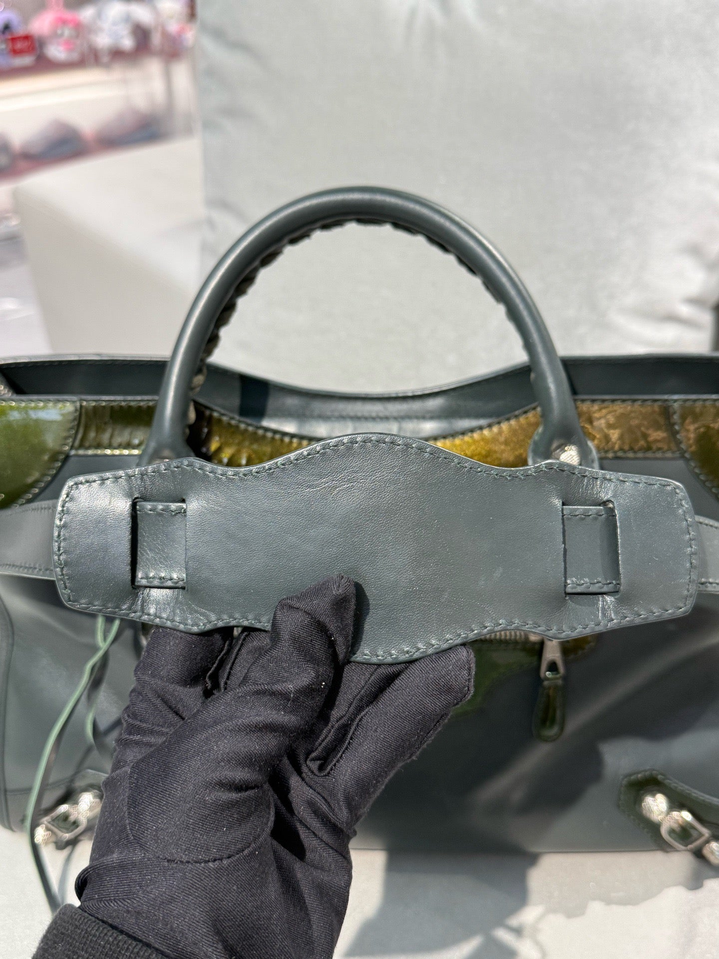 Balenciaga - City - Leather - Green - (medium)
