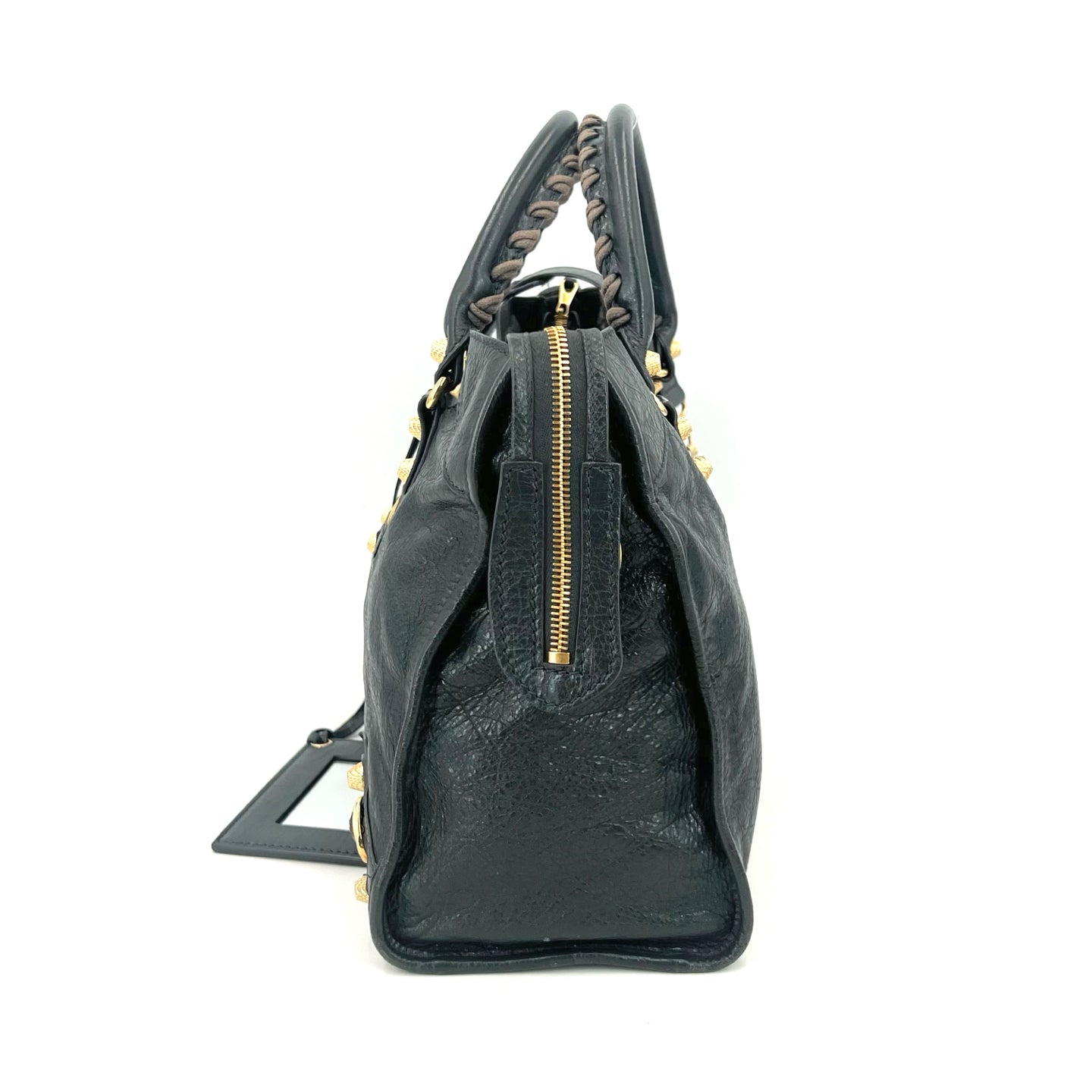 Balenciaga - City - Leather - Grey - (medium)