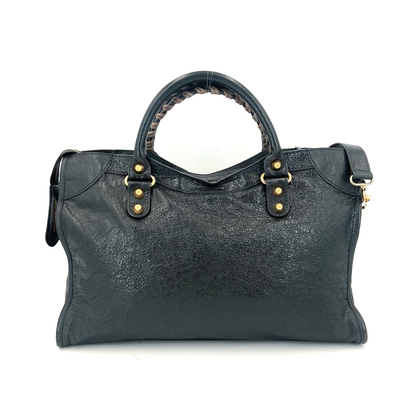 Balenciaga - City - Leather - Grey - (medium)