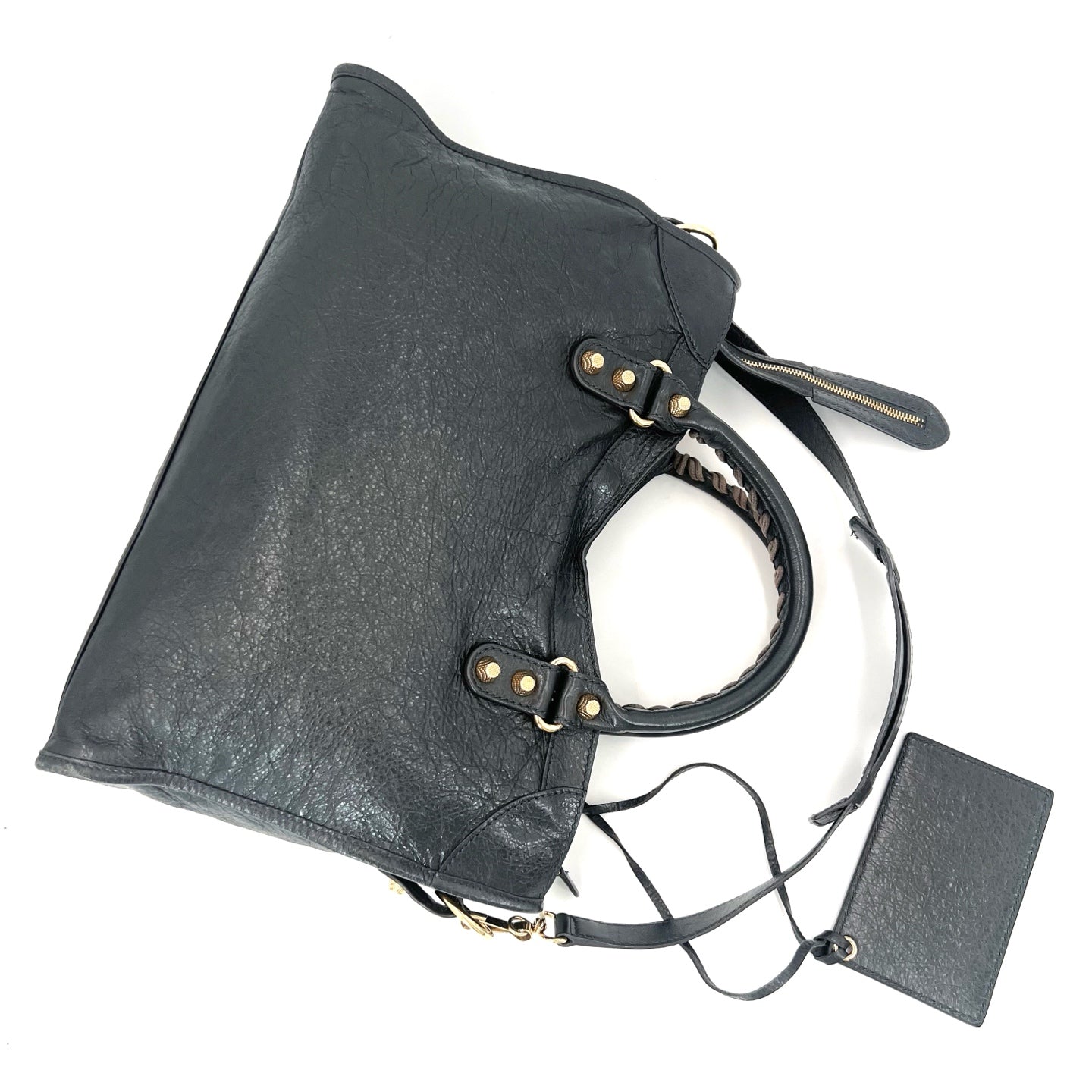 Balenciaga - City - Leather - Grey - (medium)