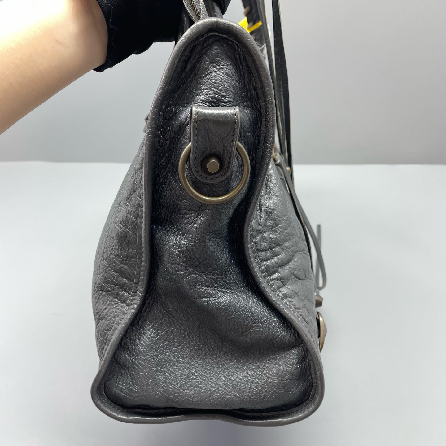 Balenciaga - City - Leather - Grey - (medium)