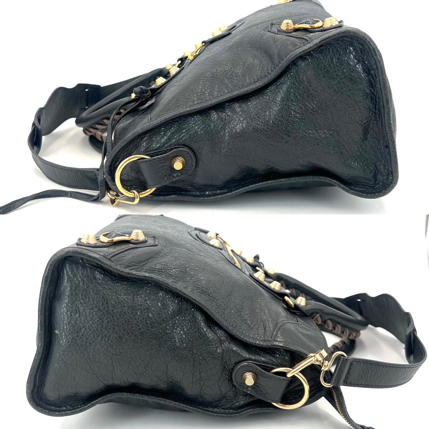 Balenciaga - City - Leather - Grey - (medium)