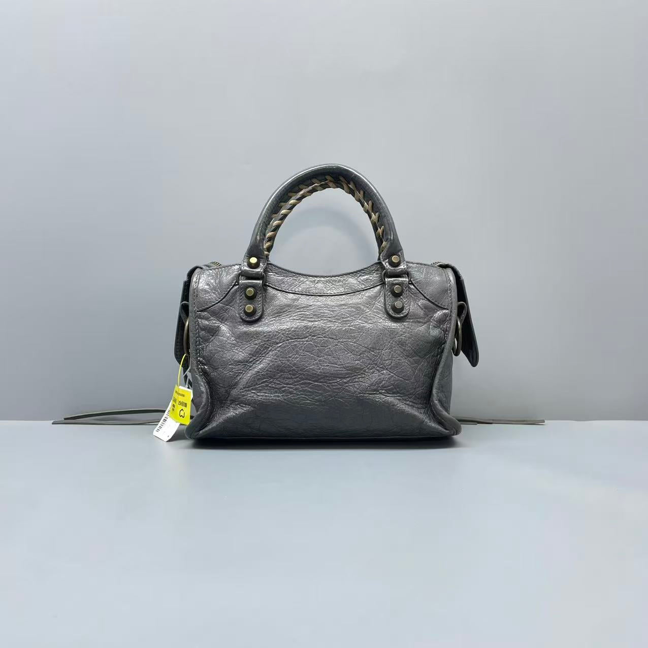 Balenciaga - City - Leather - Grey - (mini)