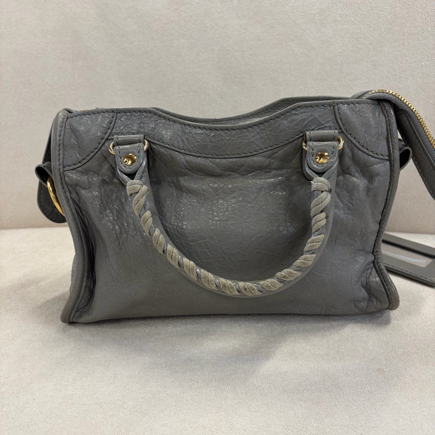 Balenciaga - City - Leather - Grey - (mini)