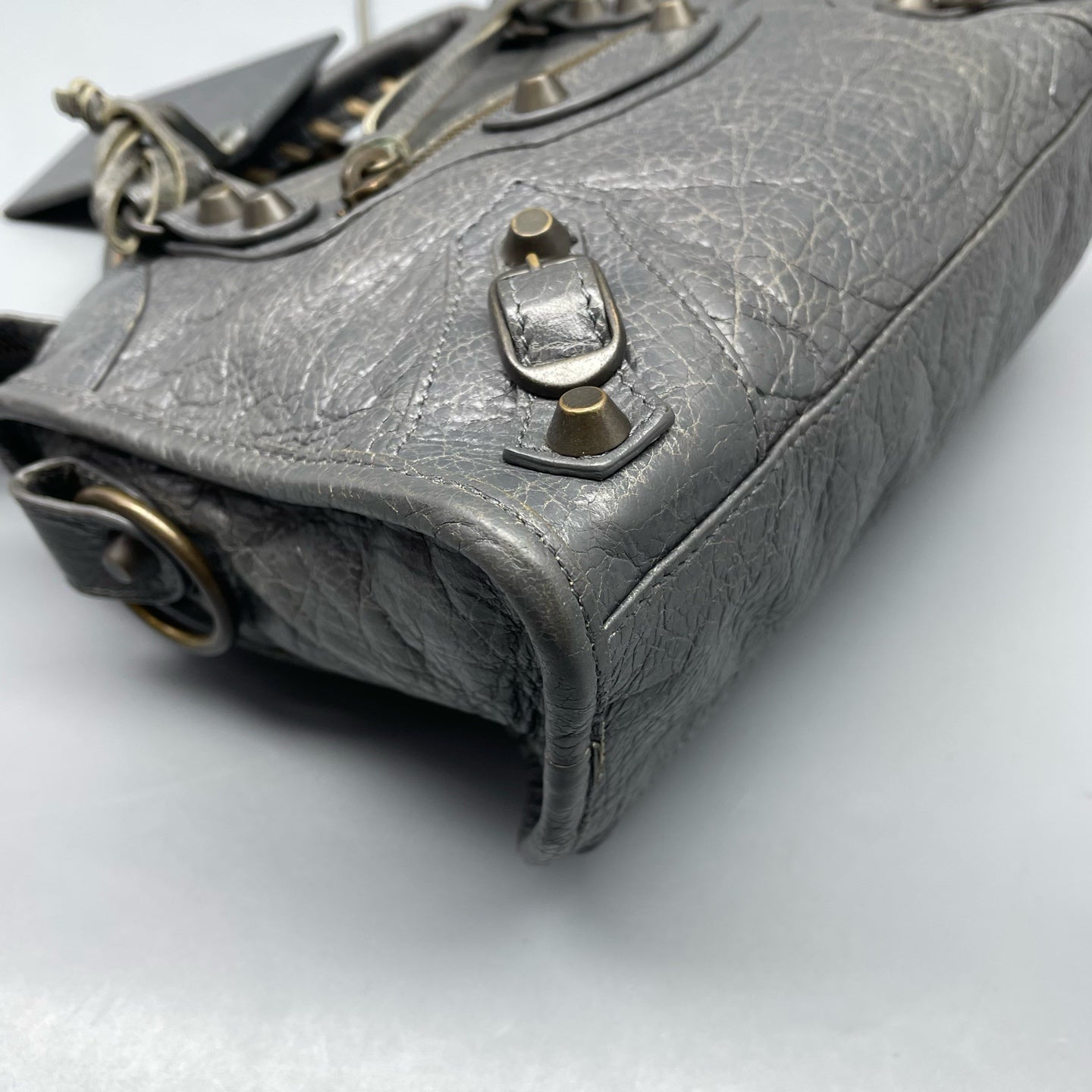 Balenciaga - City - Leather - Grey - (mini)