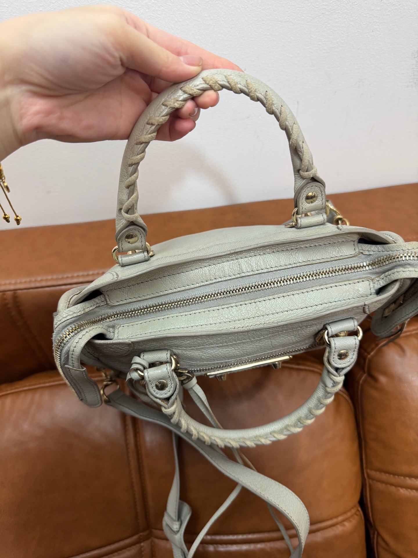Balenciaga - City - Leather - Grey - (mini)