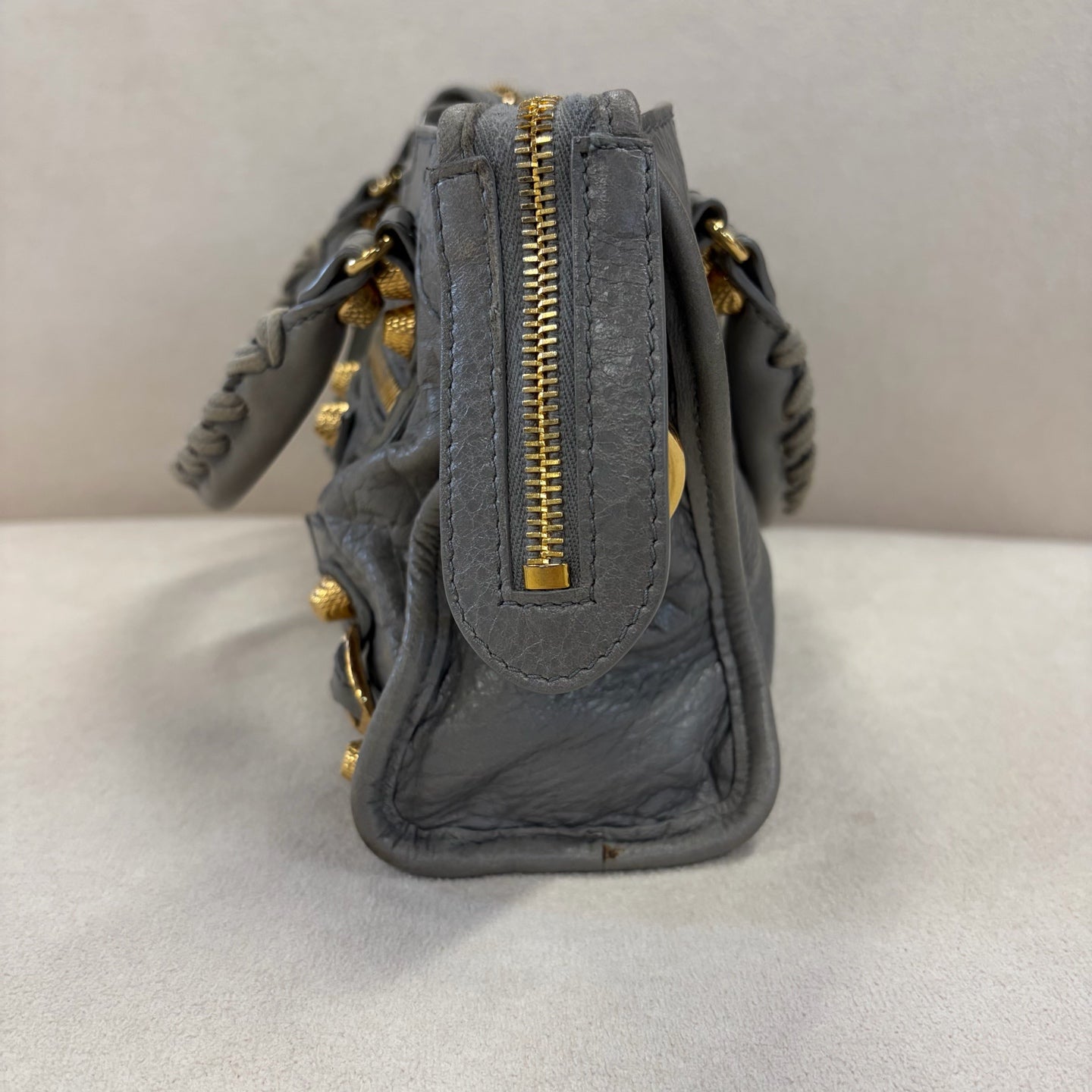 Balenciaga - City - Leather - Grey - (mini)