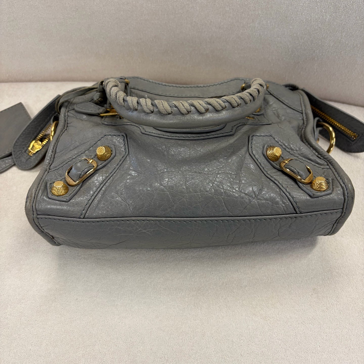 Balenciaga - City - Leather - Grey - (mini)