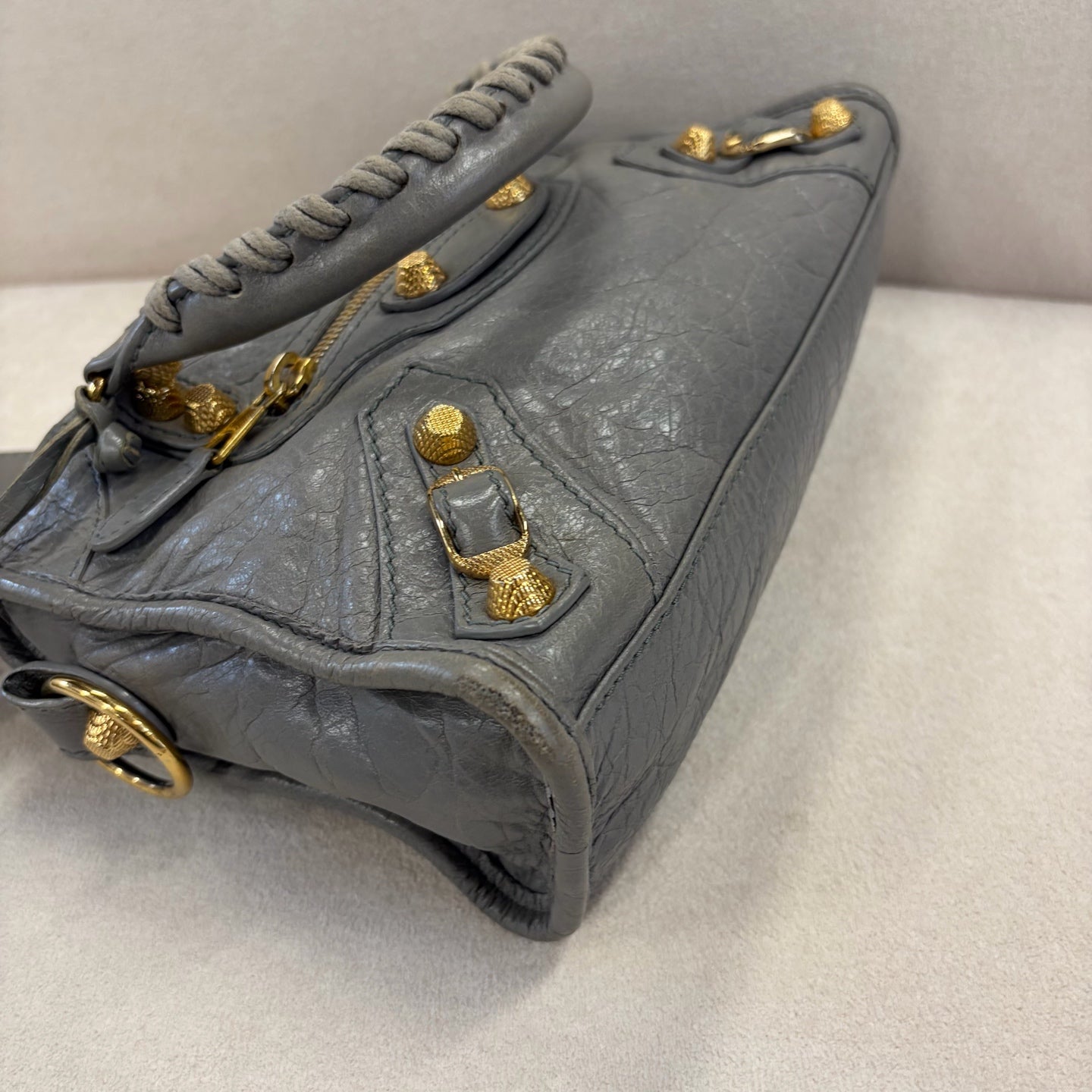 Balenciaga - City - Leather - Grey - (mini)