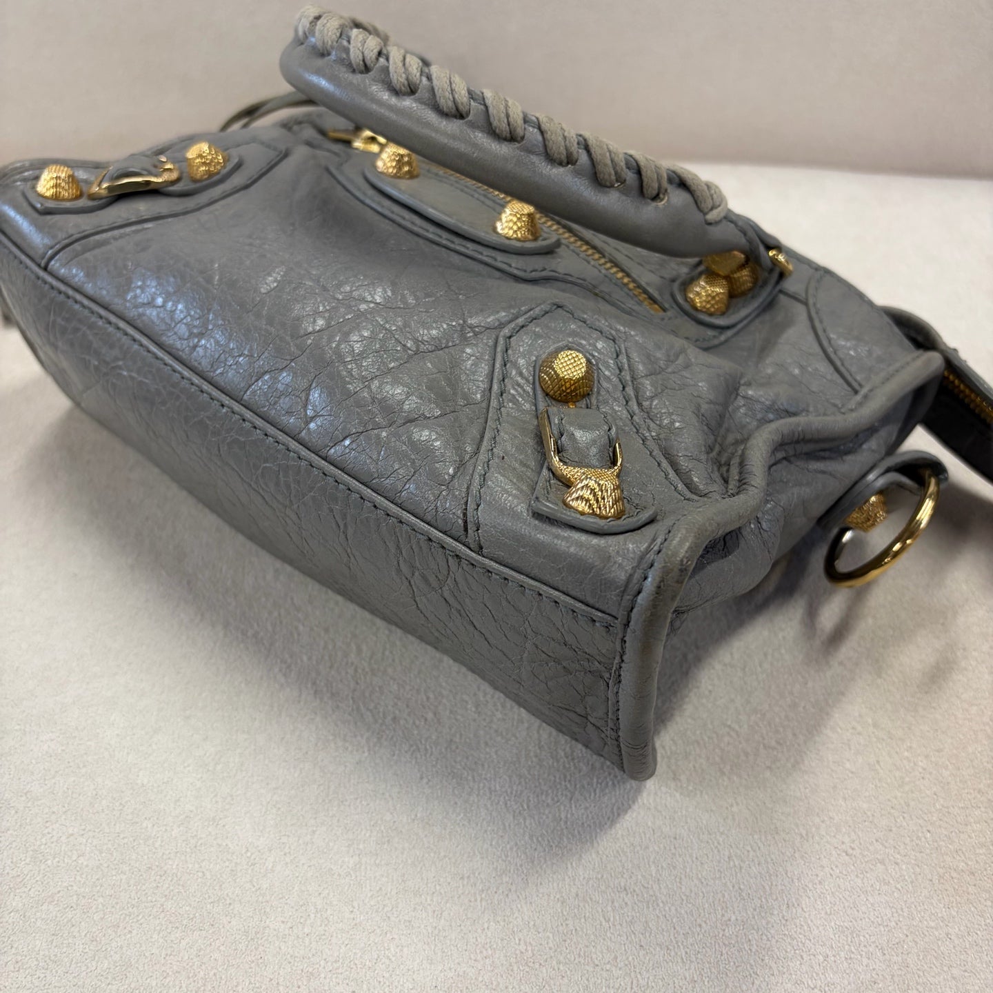 Balenciaga - City - Leather - Grey - (mini)