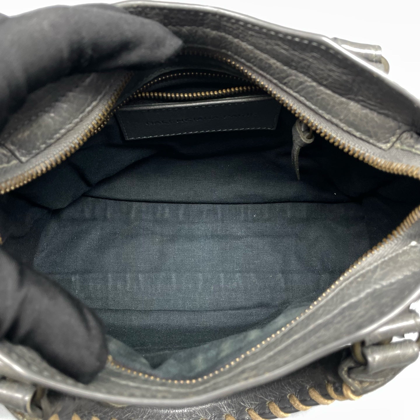 Balenciaga - City - Leather - Grey - (mini)