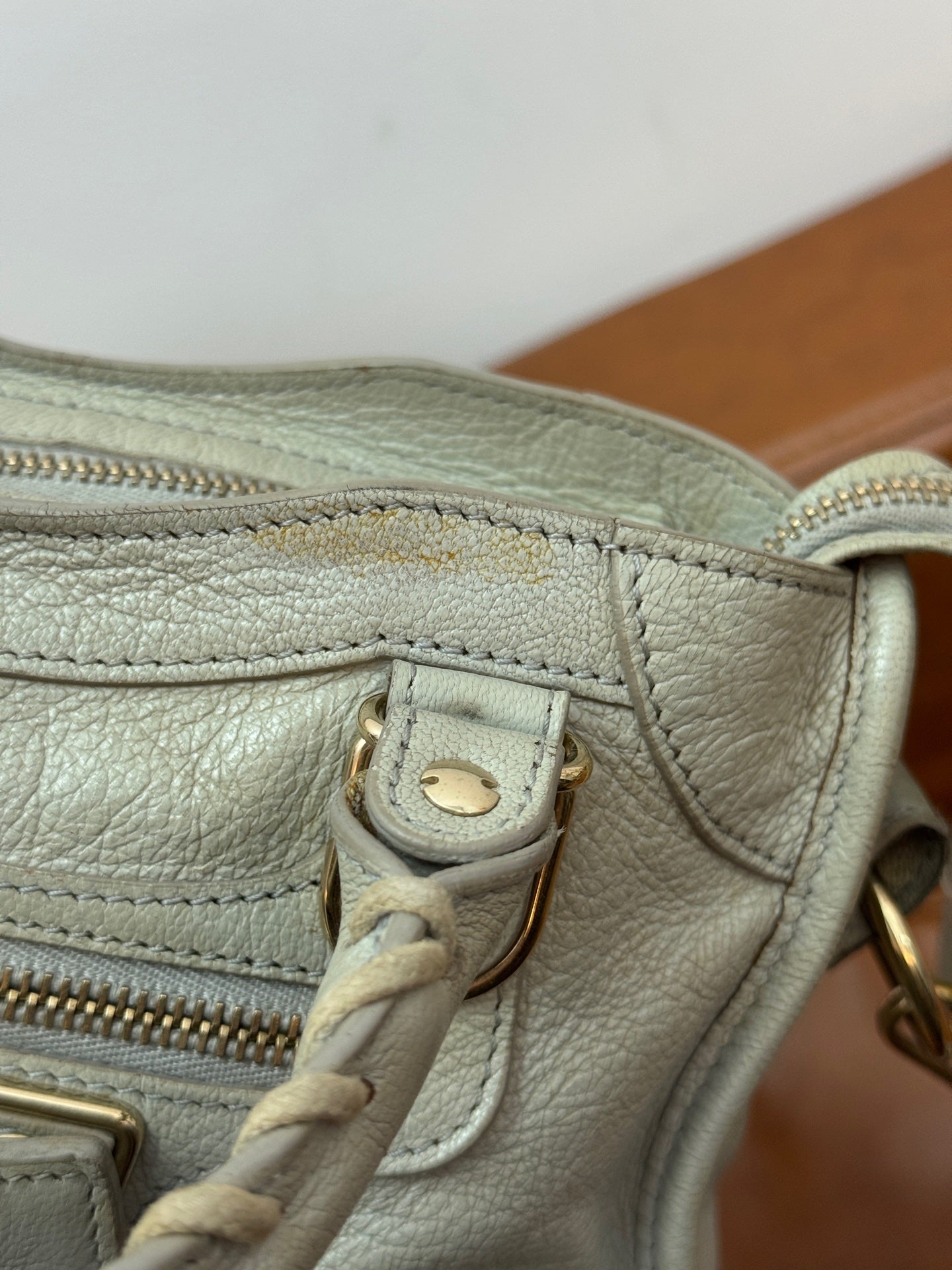 Balenciaga - City - Leather - Grey - (mini)