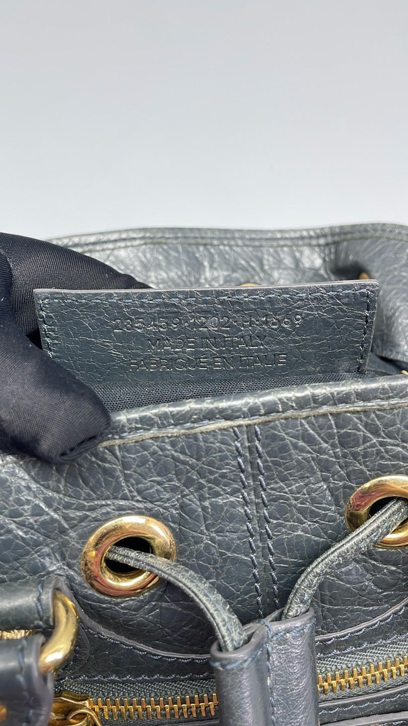 Balenciaga - City - Leather - Grey - (small)