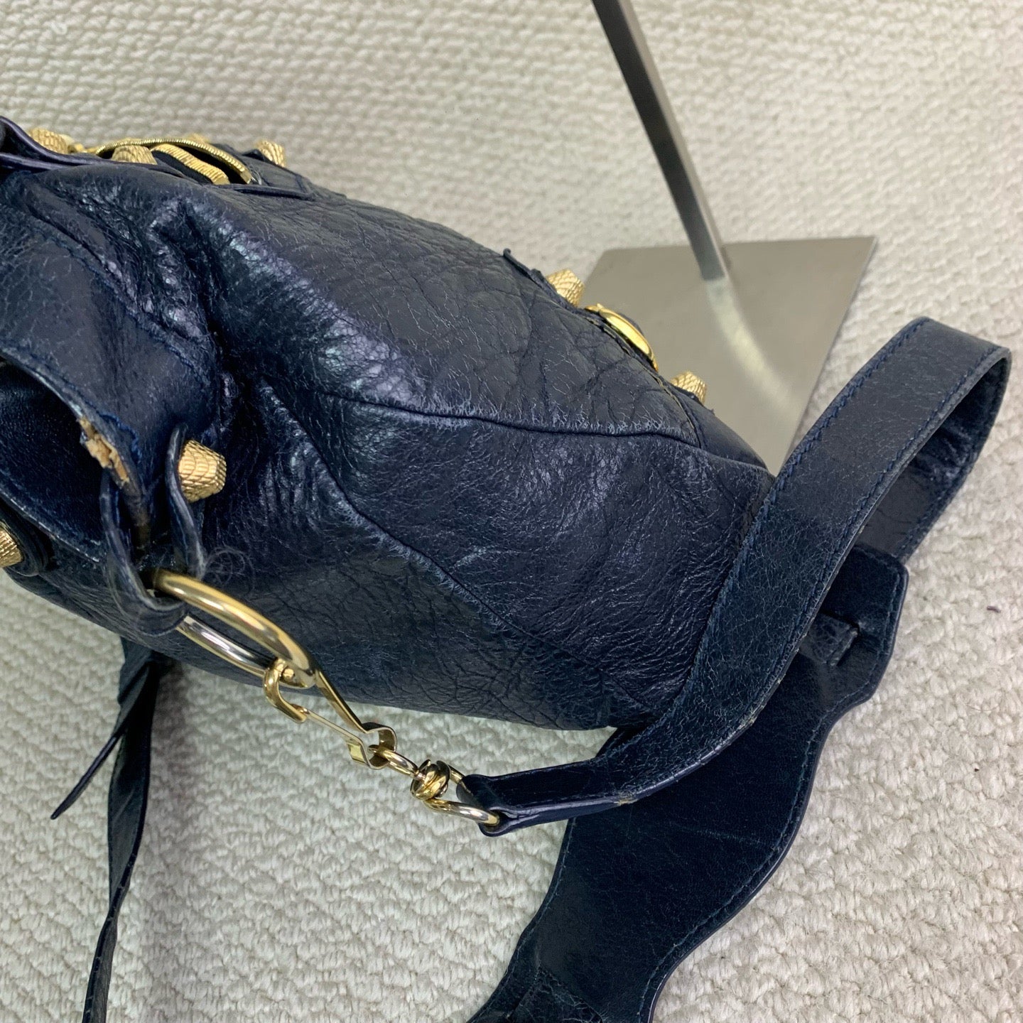 Balenciaga - City - Leather - Navy - (medium)