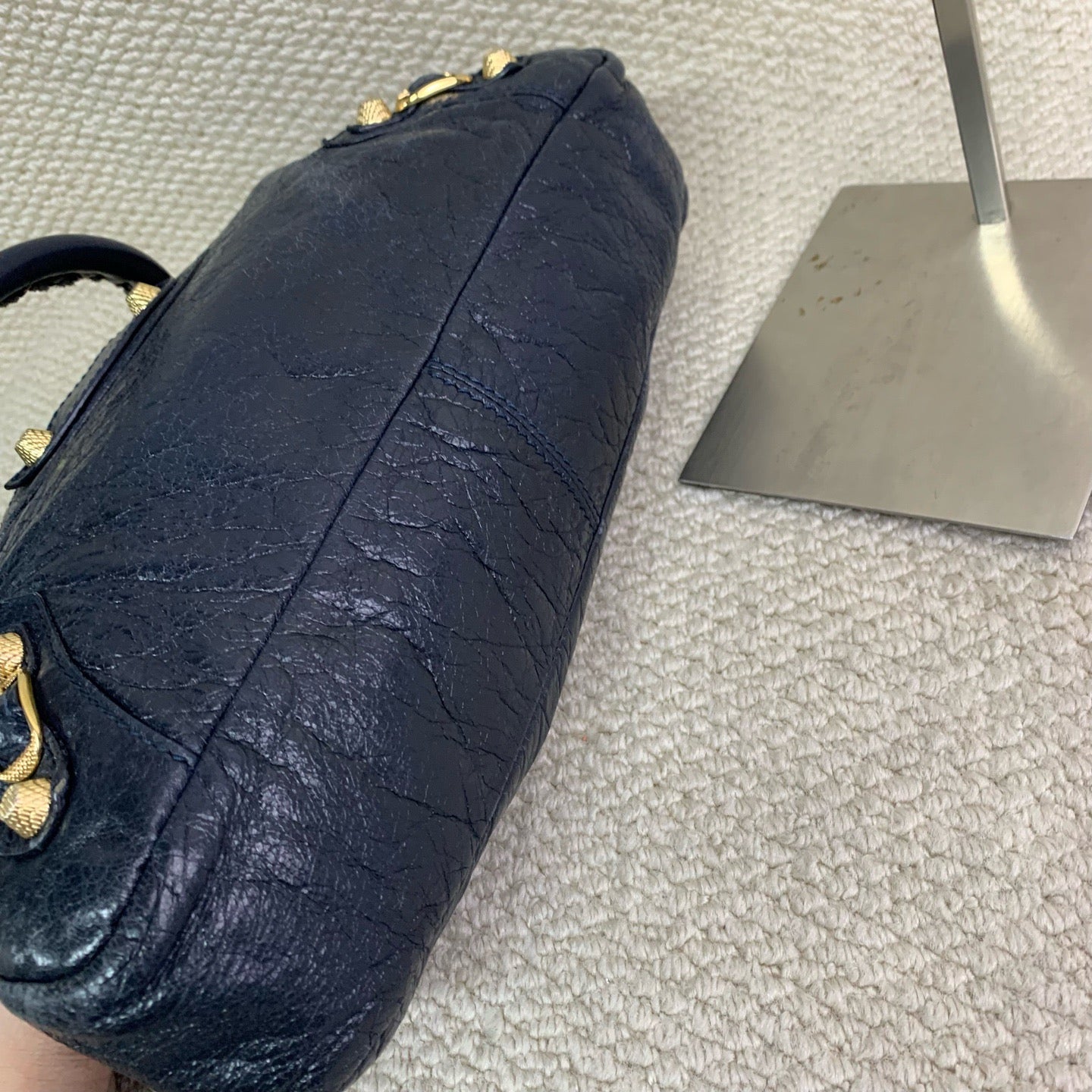 Balenciaga - City - Leather - Navy - (medium)