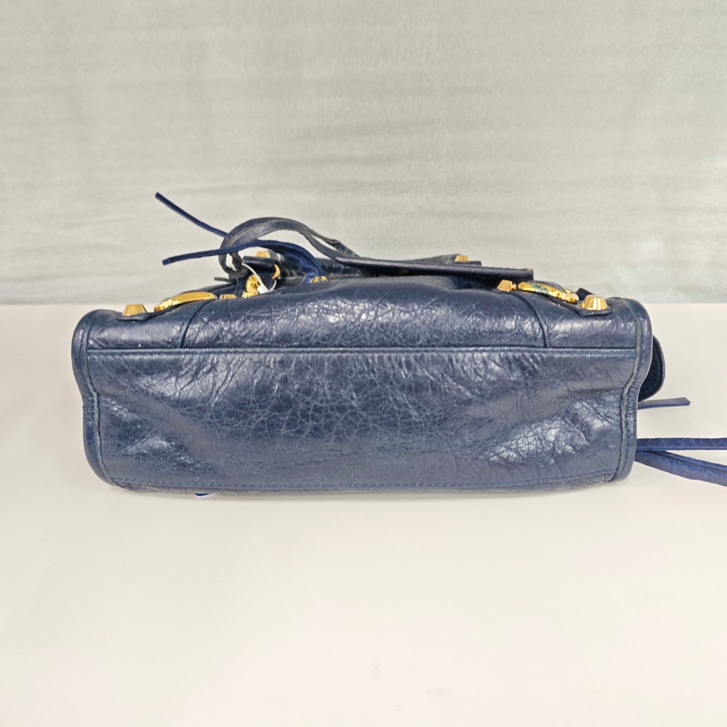 Balenciaga - City - Leather - Navy - (mini)