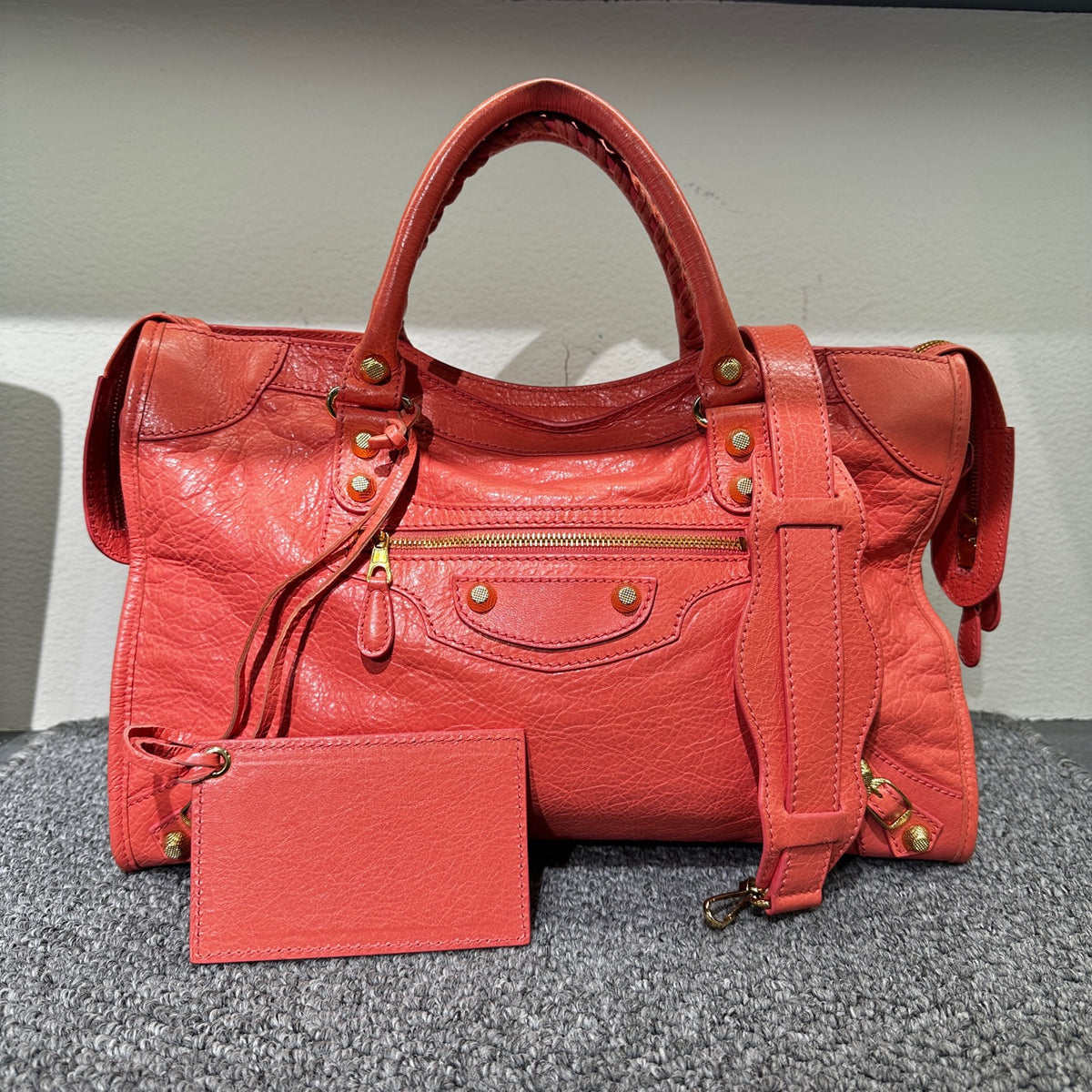 Balenciaga - City - Leather - Pink