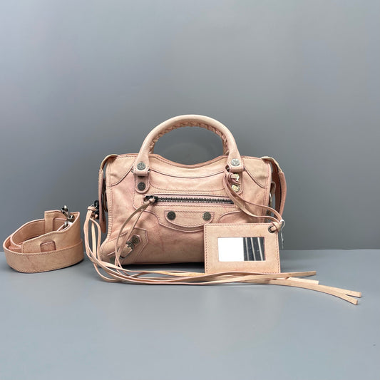 Balenciaga - City - Leather - Pink - (mini)