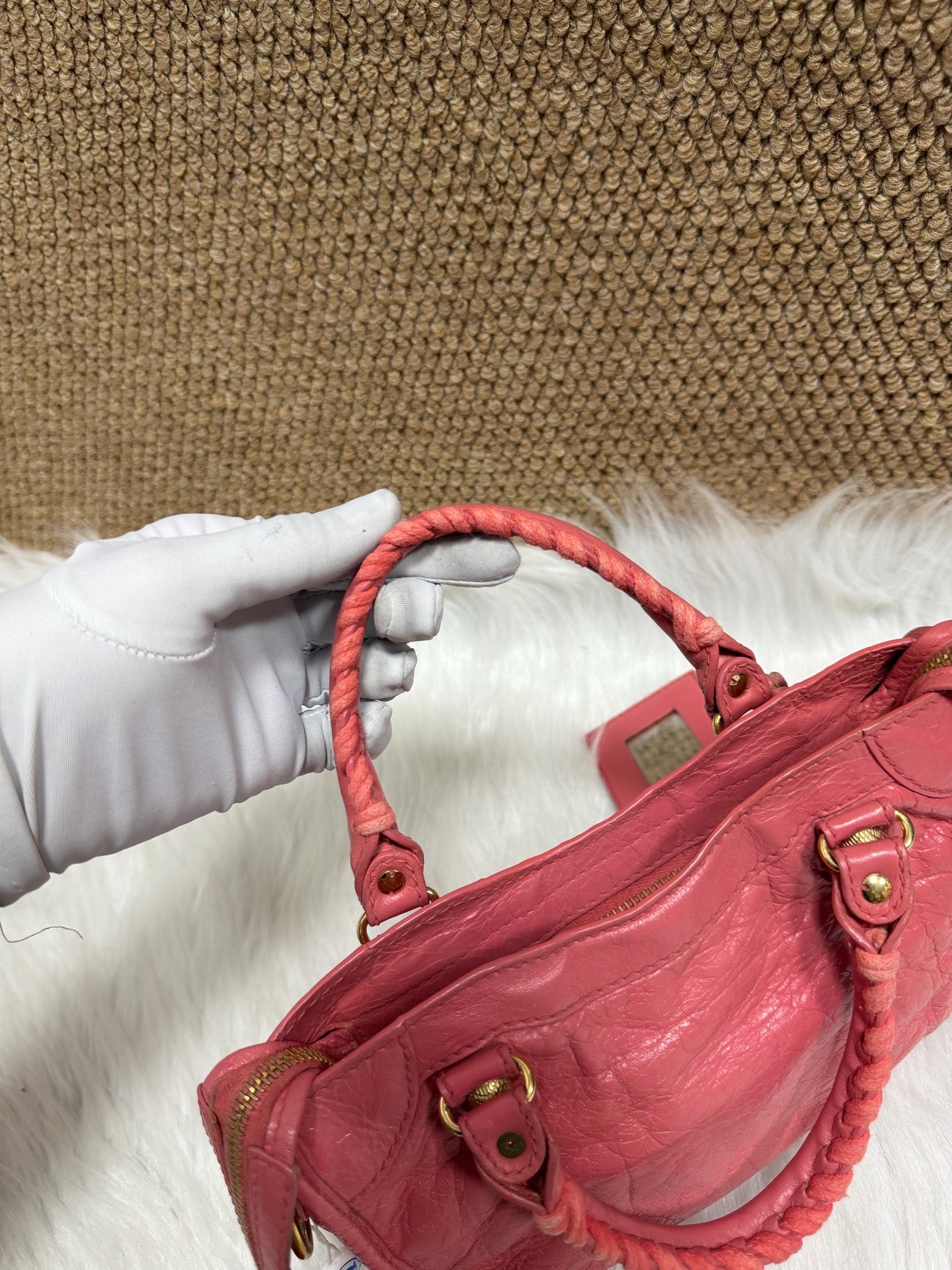 Balenciaga - City - Leather - Pink - (mini)
