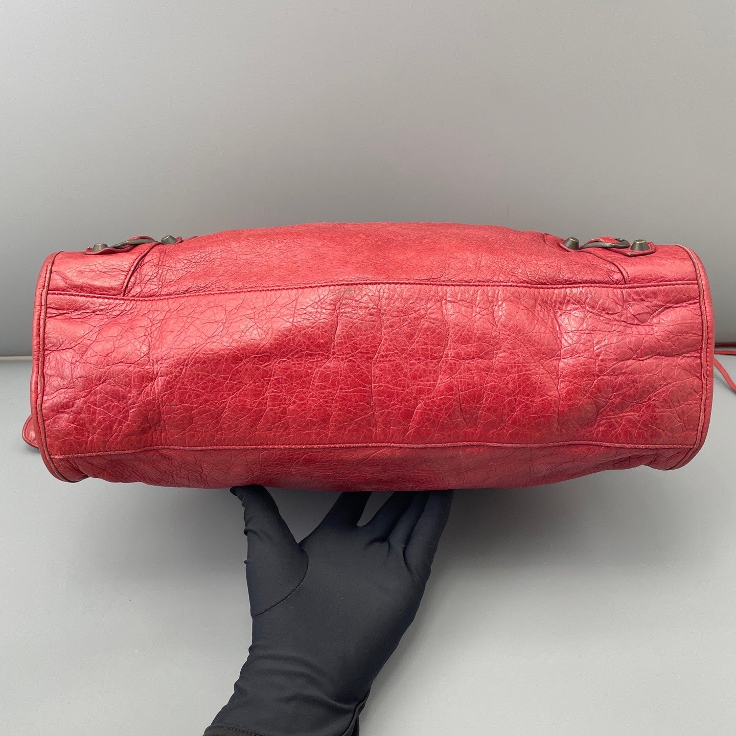 Balenciaga - City - Leather - Red - (large)