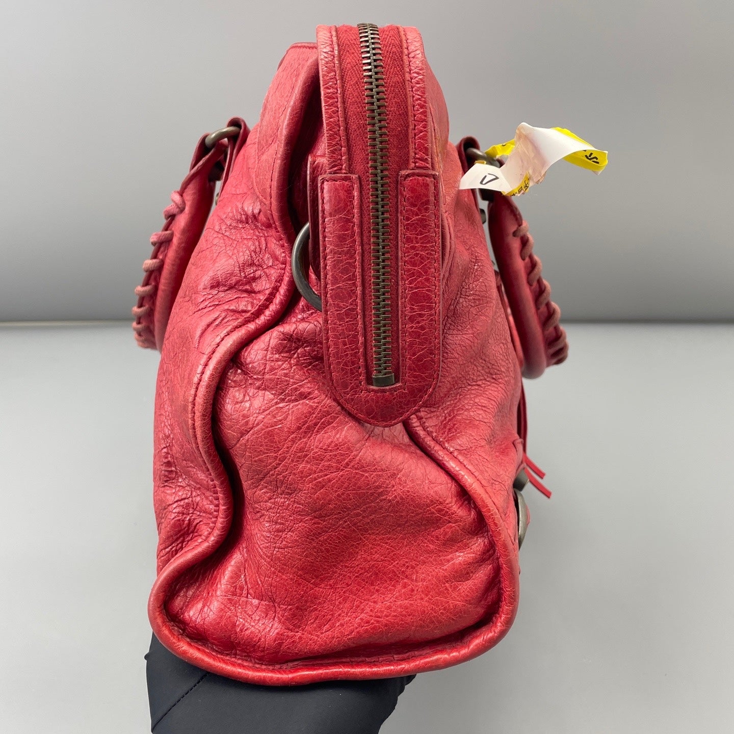 Balenciaga - City - Leather - Red - (large)