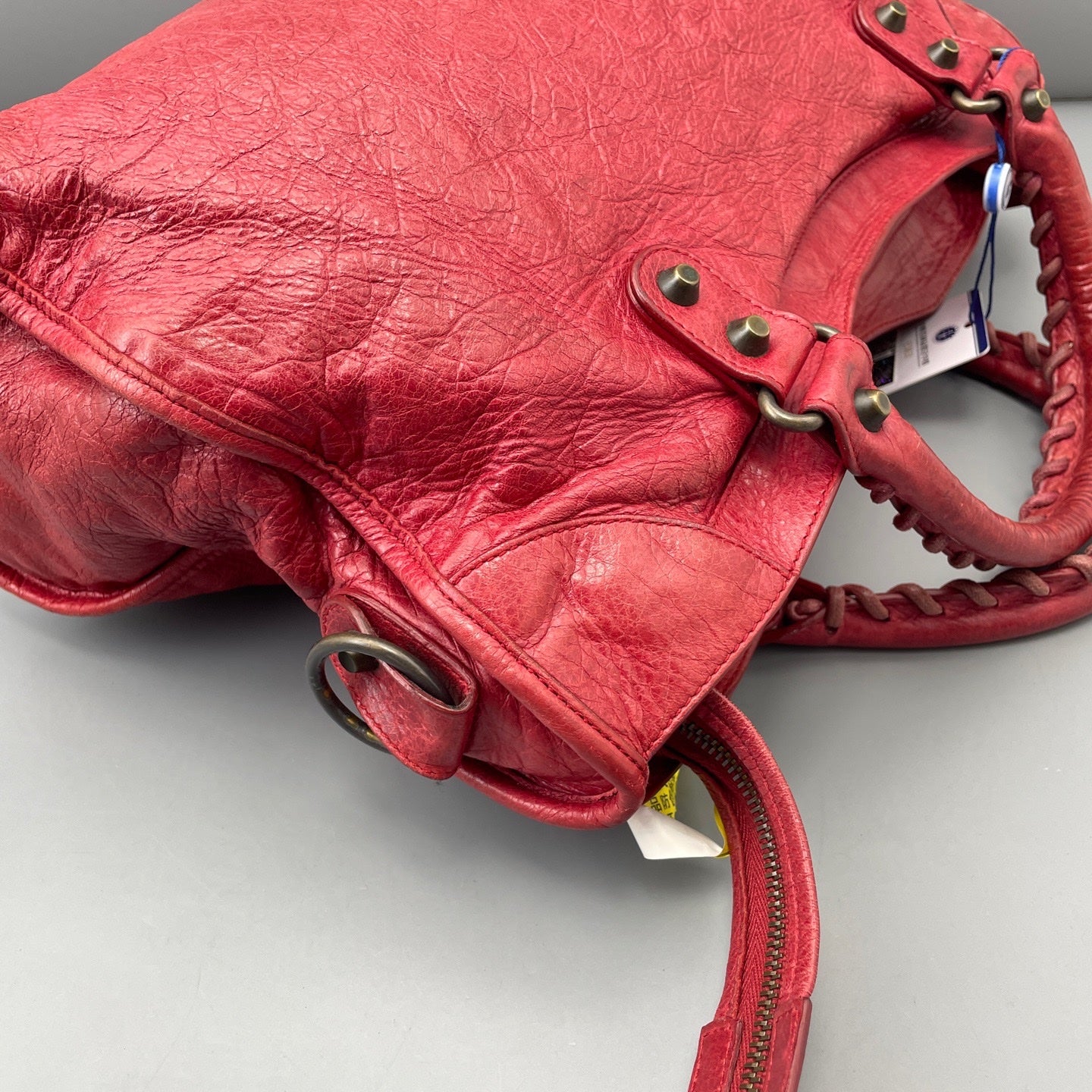 Balenciaga - City - Leather - Red - (large)