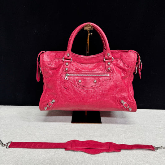 Balenciaga - City - Leather - Red - (medium)