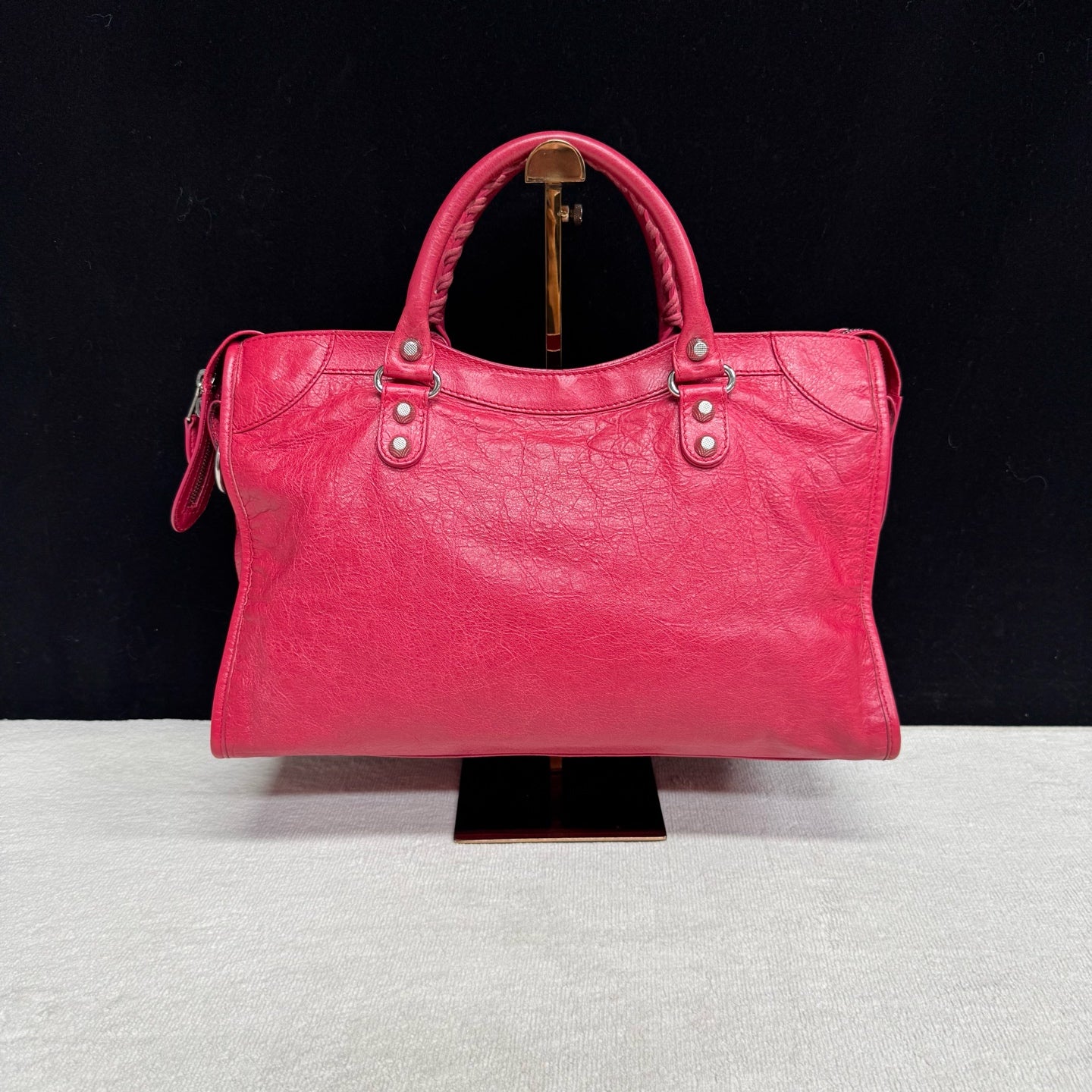 Balenciaga - City - Leather - Red - (medium)