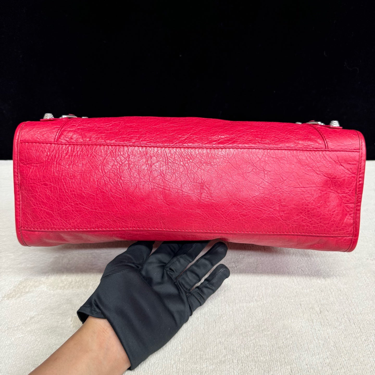 Balenciaga - City - Leather - Red - (medium)