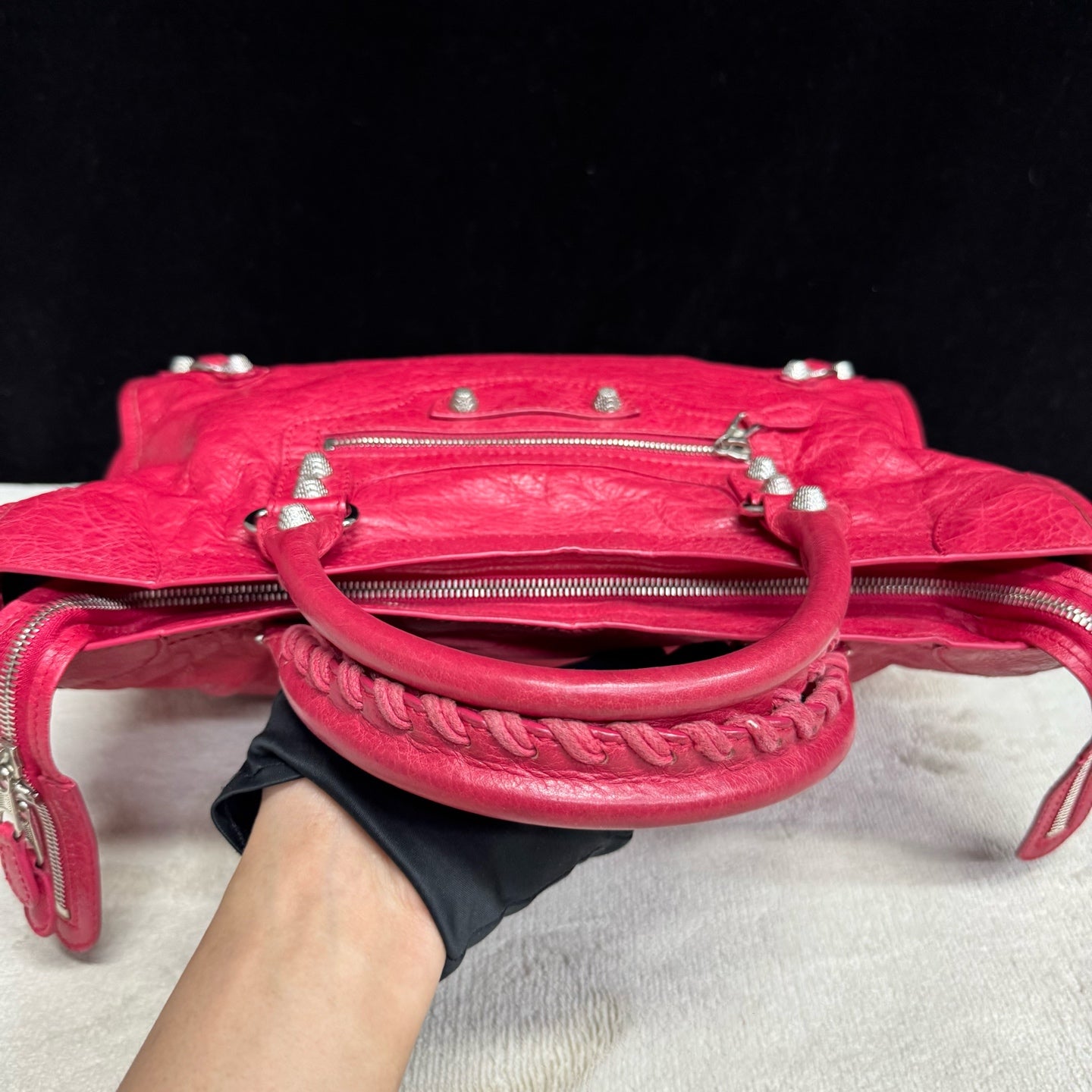 Balenciaga - City - Leather - Red - (medium)