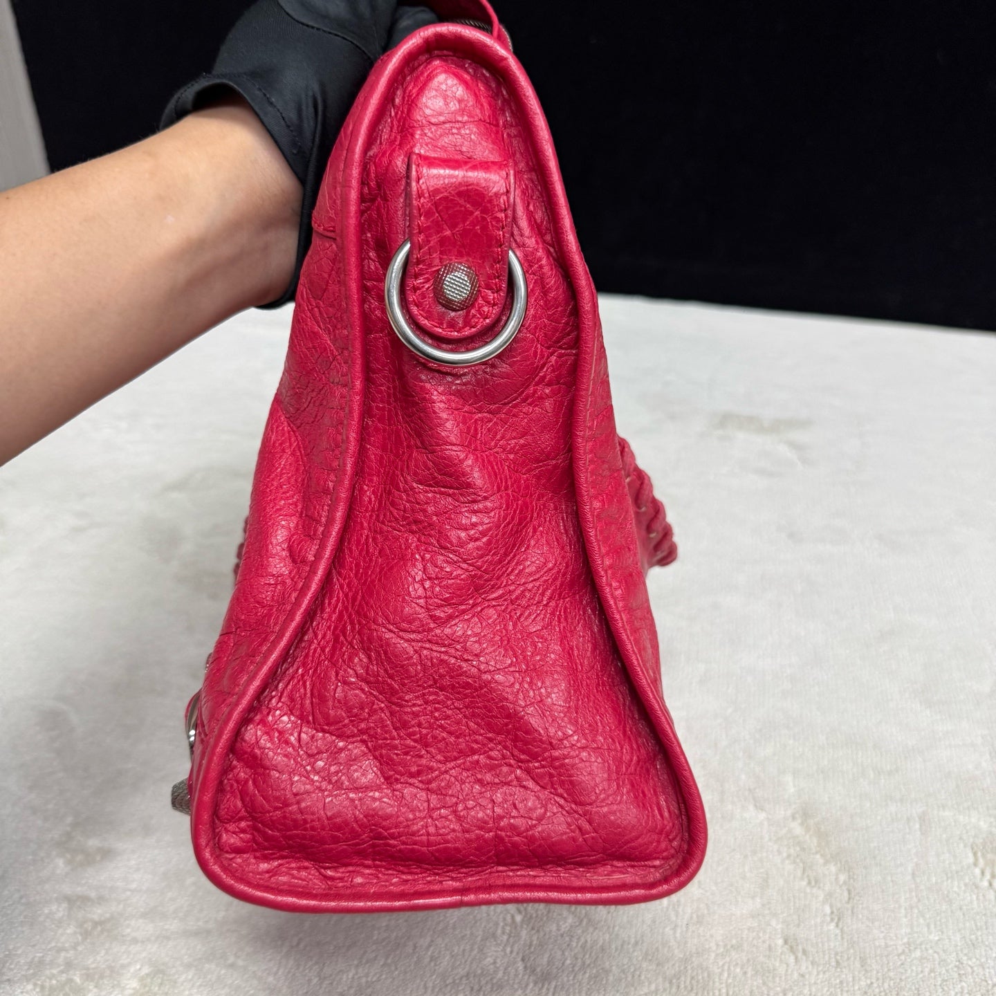 Balenciaga - City - Leather - Red - (medium)