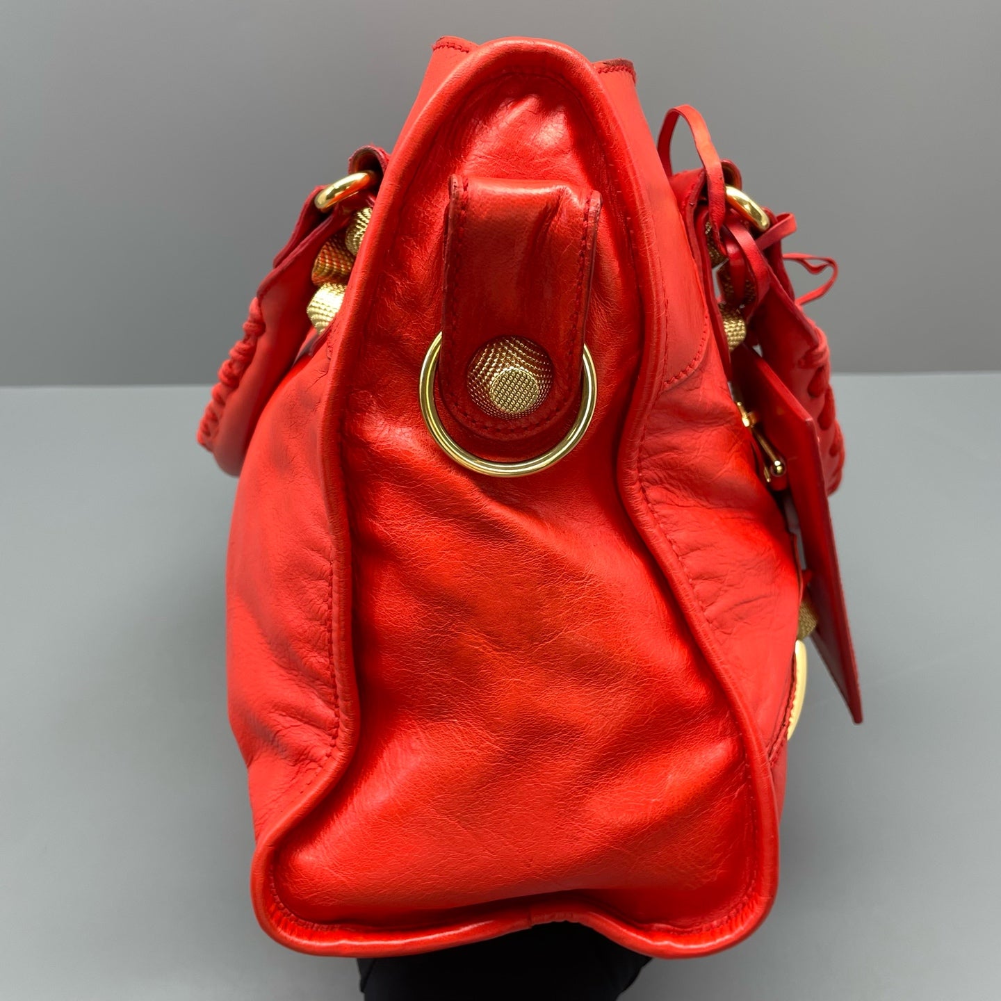 Balenciaga - City - Leather - Red - (medium)
