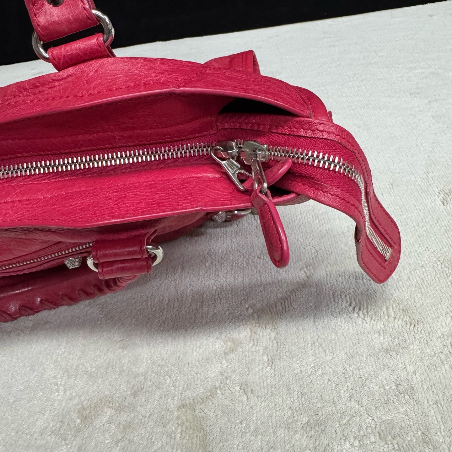 Balenciaga - City - Leather - Red - (medium)