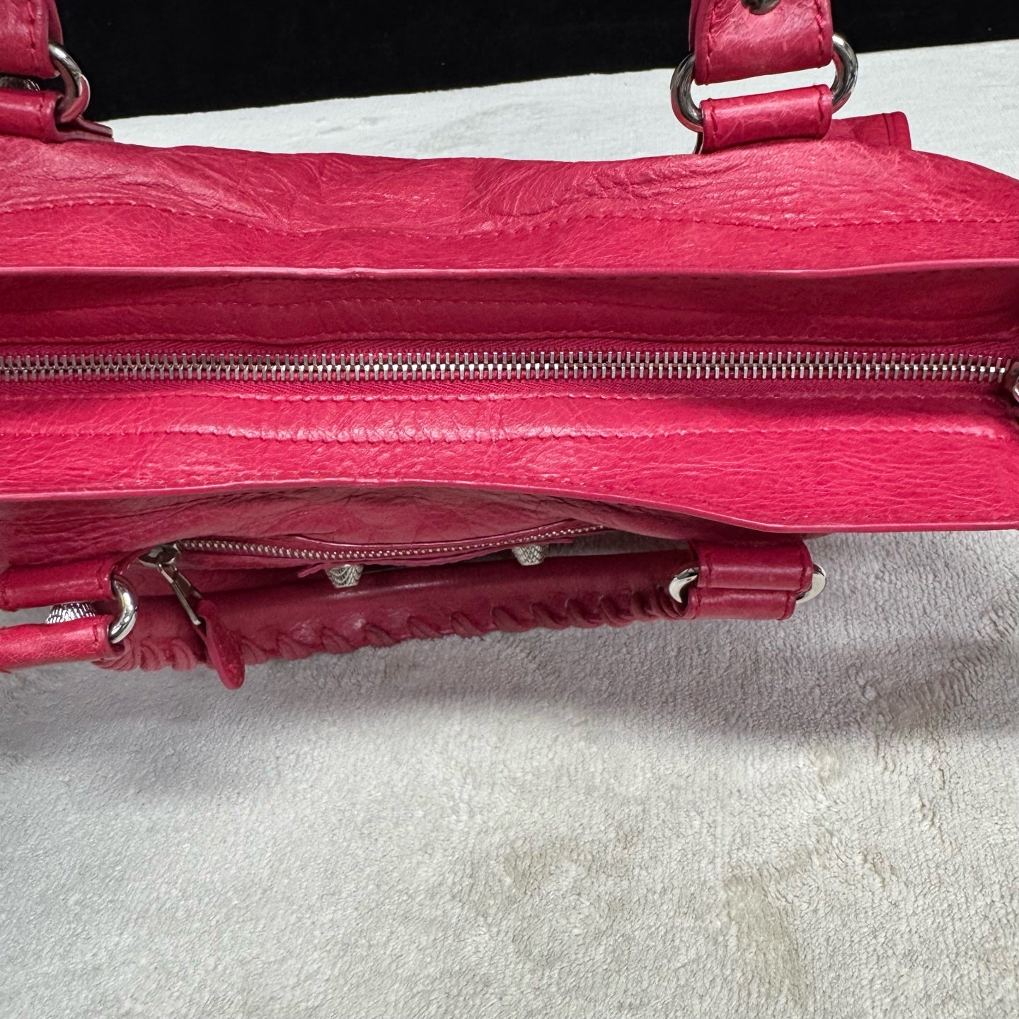 Balenciaga - City - Leather - Red - (medium)