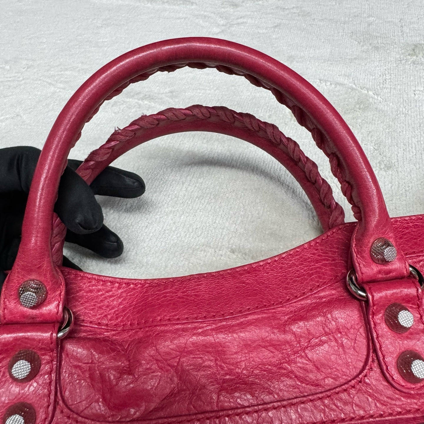 Balenciaga - City - Leather - Red - (medium)